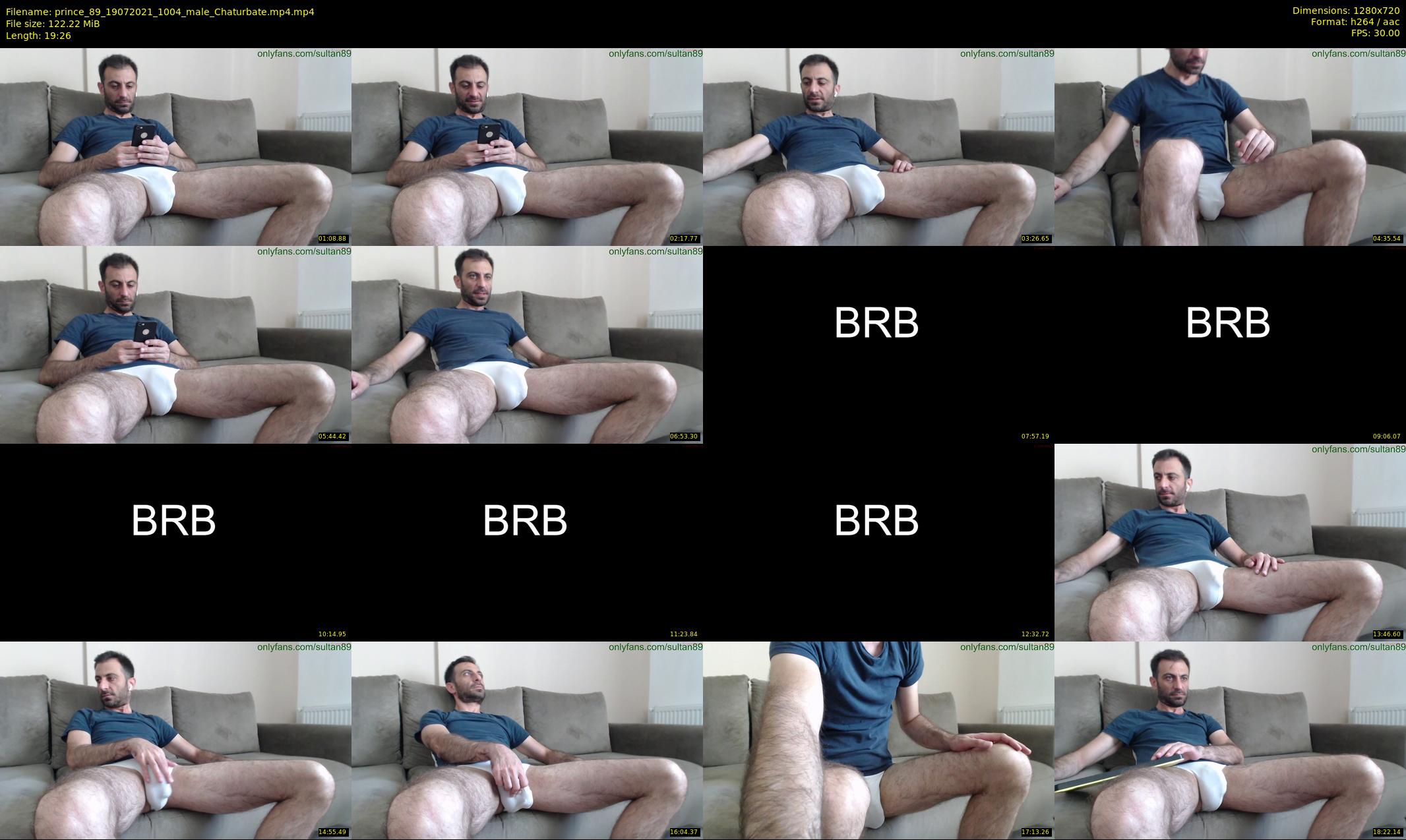 prince_89 — 20 minute Chaturbate male cam show recording, 720p, Jul 19, 2021