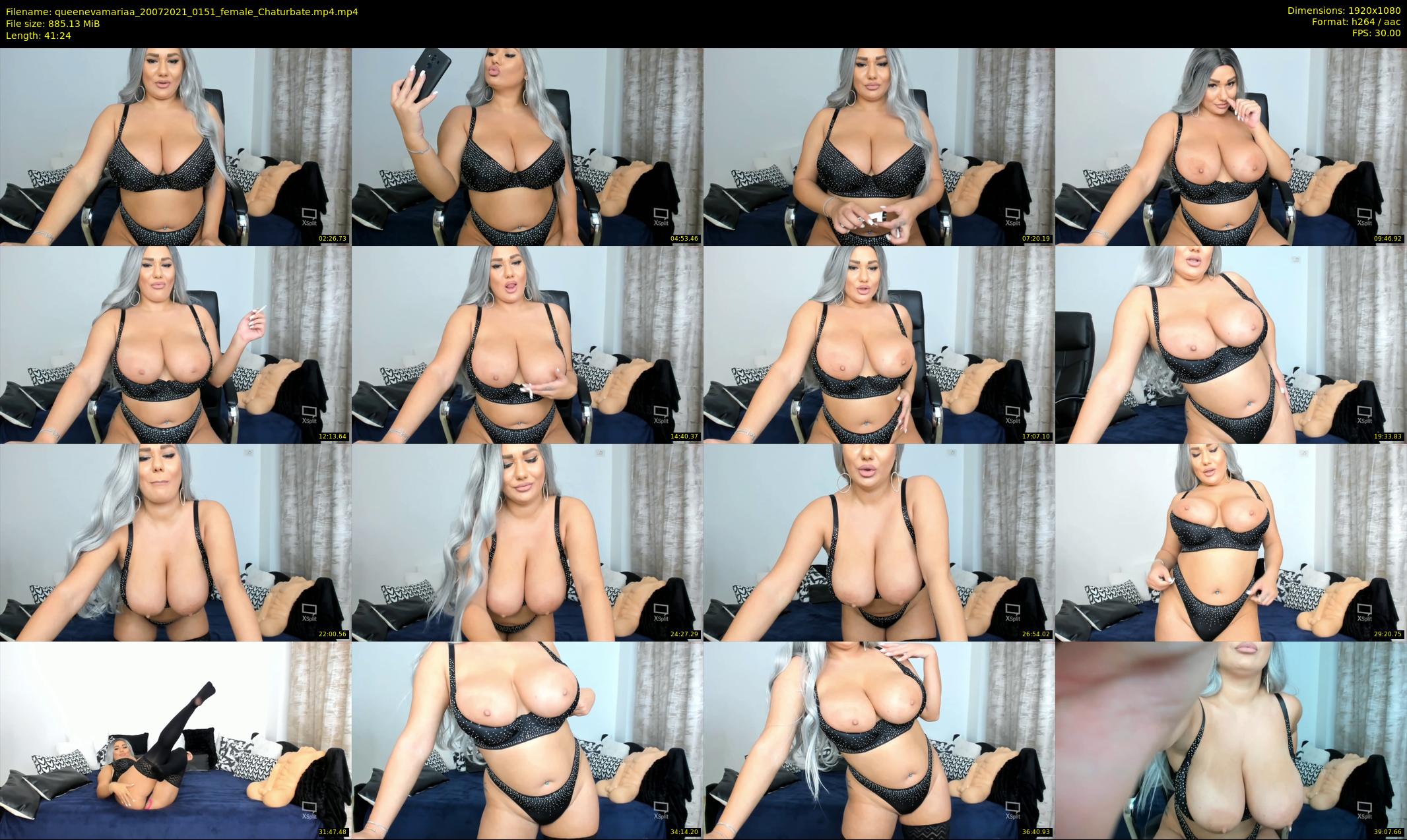 queenevamariaa — 42 minute Chaturbate female cam show recording, 1080p, Jul 20, 2021