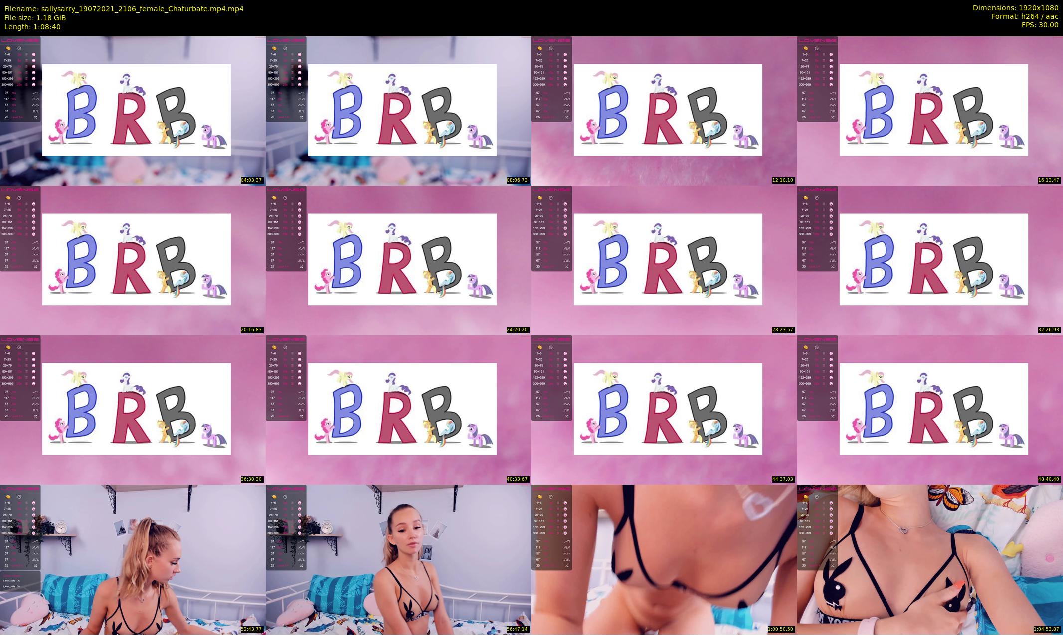sallysarry — 69 minute Chaturbate couple cam show recording, 1080p, Jul 19, 2021
