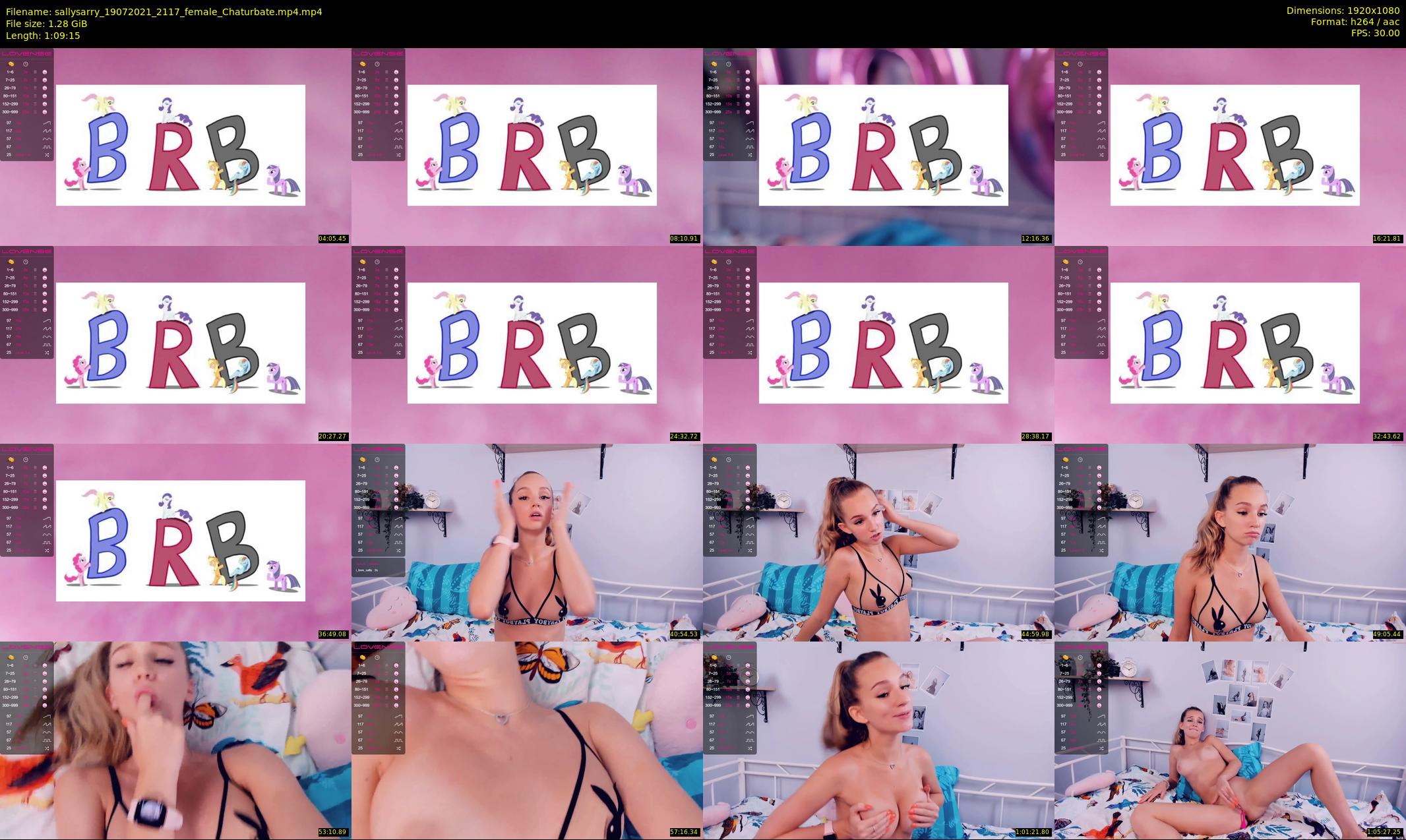 sallysarry — 70 minute Chaturbate couple cam show recording, 1080p, Jul 19, 2021