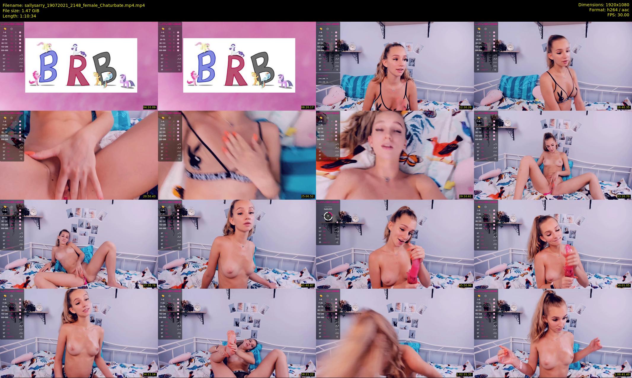 sallysarry — 71 minute Chaturbate couple cam show recording, 1080p, Jul 19, 2021