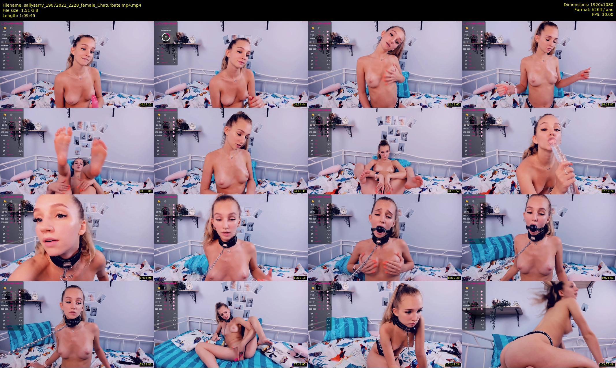 sallysarry — 70 minute Chaturbate couple cam show recording, 1080p, Jul 19, 2021