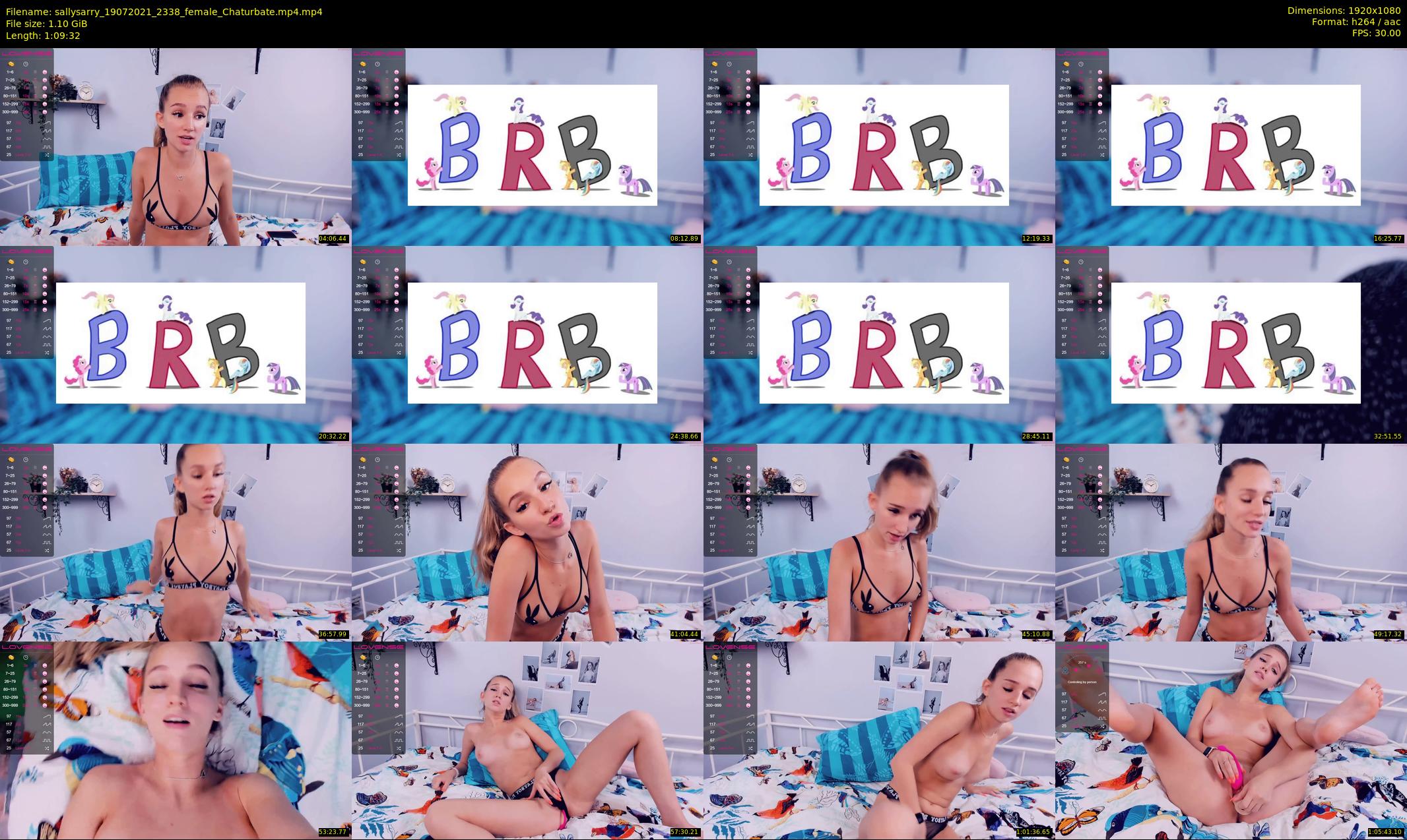 sallysarry — 70 minute Chaturbate couple cam show recording, 1080p, Jul 19, 2021