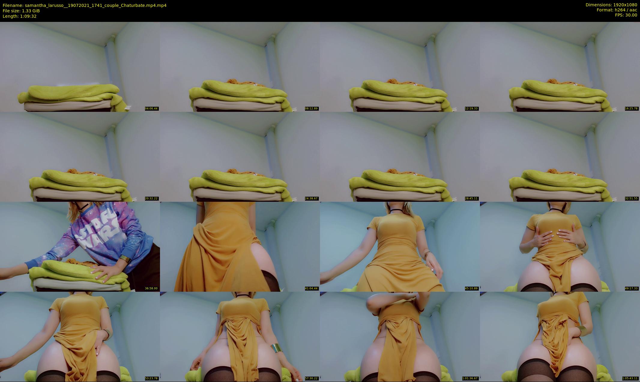 samantha_larusso_ — 70 minute Chaturbate couple cam show recording, 1080p, Jul 19, 2021