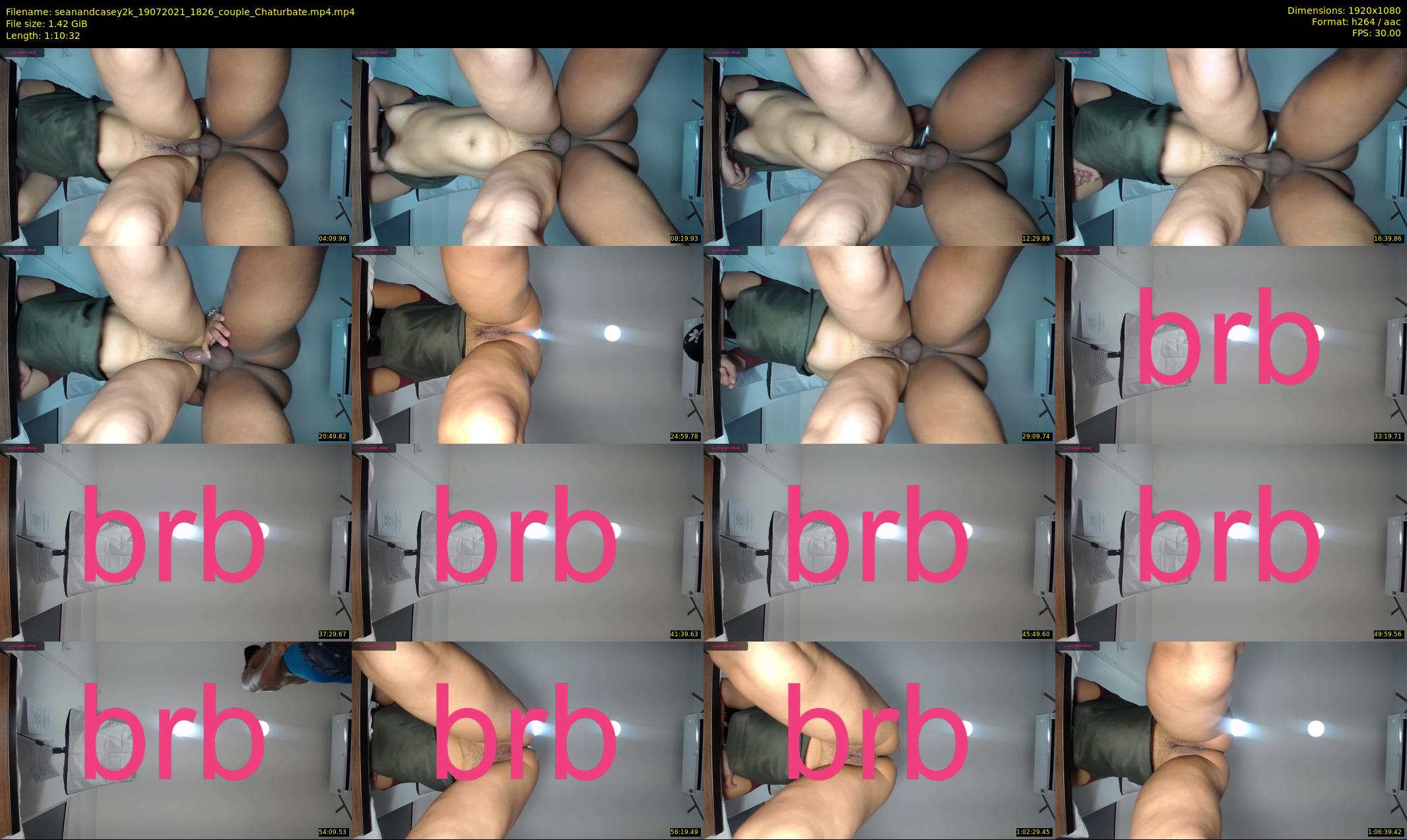 seanandcasey2k — 71 minute Chaturbate couple cam show recording, 1080p, Jul 19, 2021