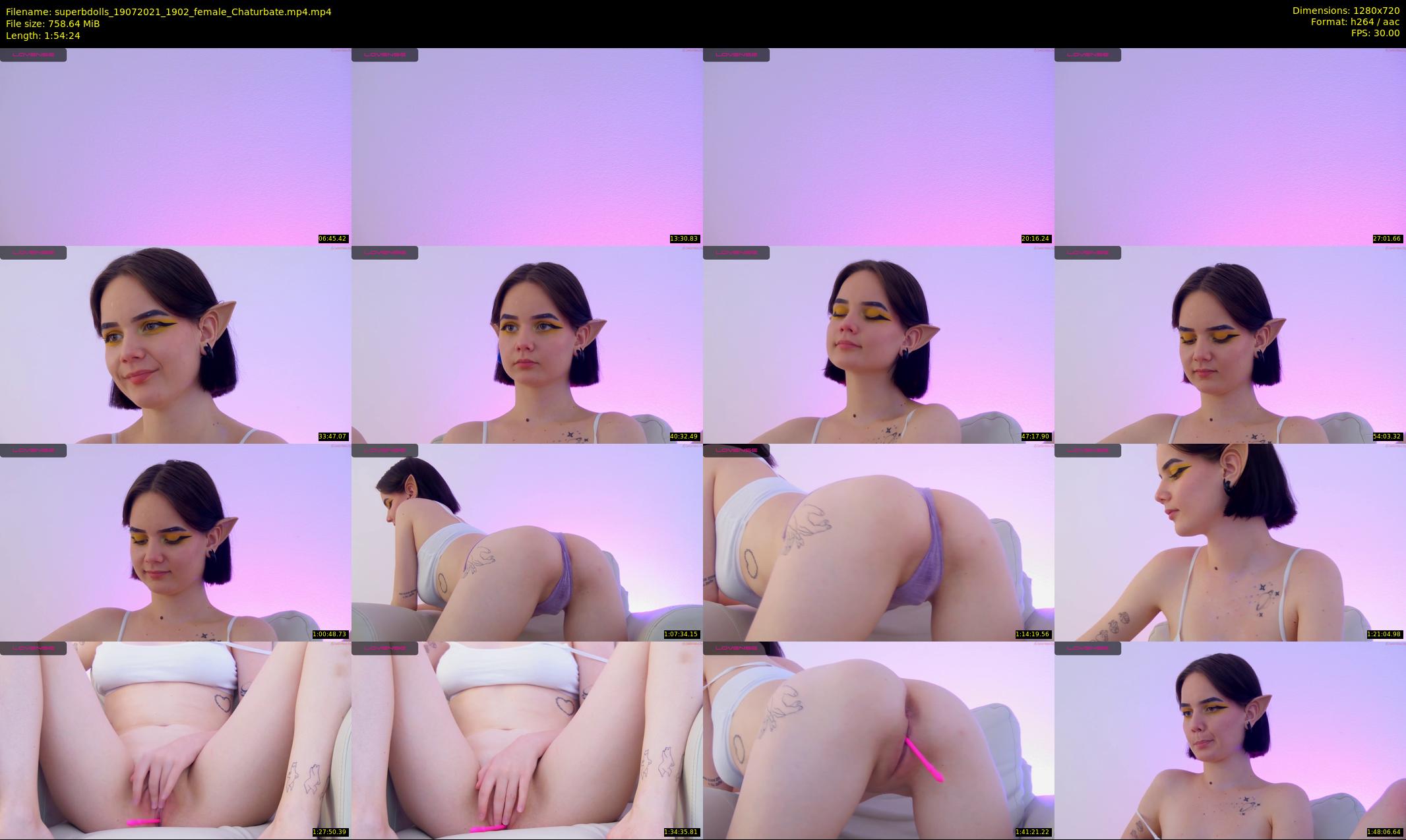 superbdolls — 115 minute Chaturbate couple cam show recording, 720p, Jul 19, 2021
