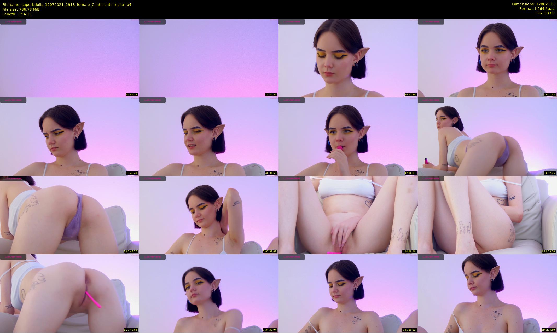 superbdolls — 115 minute Chaturbate couple cam show recording, 720p, Jul 19, 2021