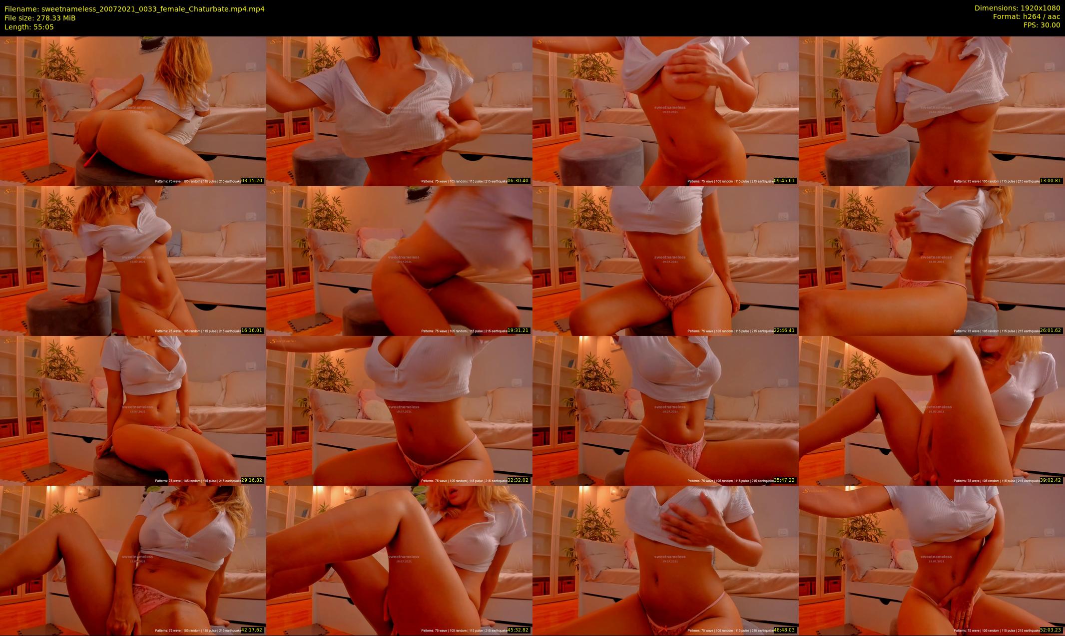 sweetnameless — 56 minute Chaturbate couple cam show recording, 1080p, Jul 20, 2021