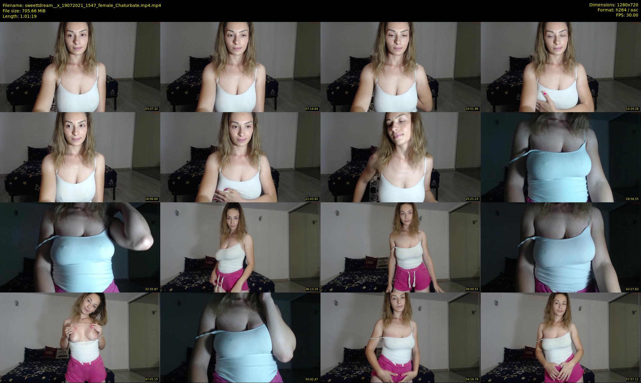 sweettdream__x — 62 minute Chaturbate female cam show recording, 720p, Jul 19, 2021