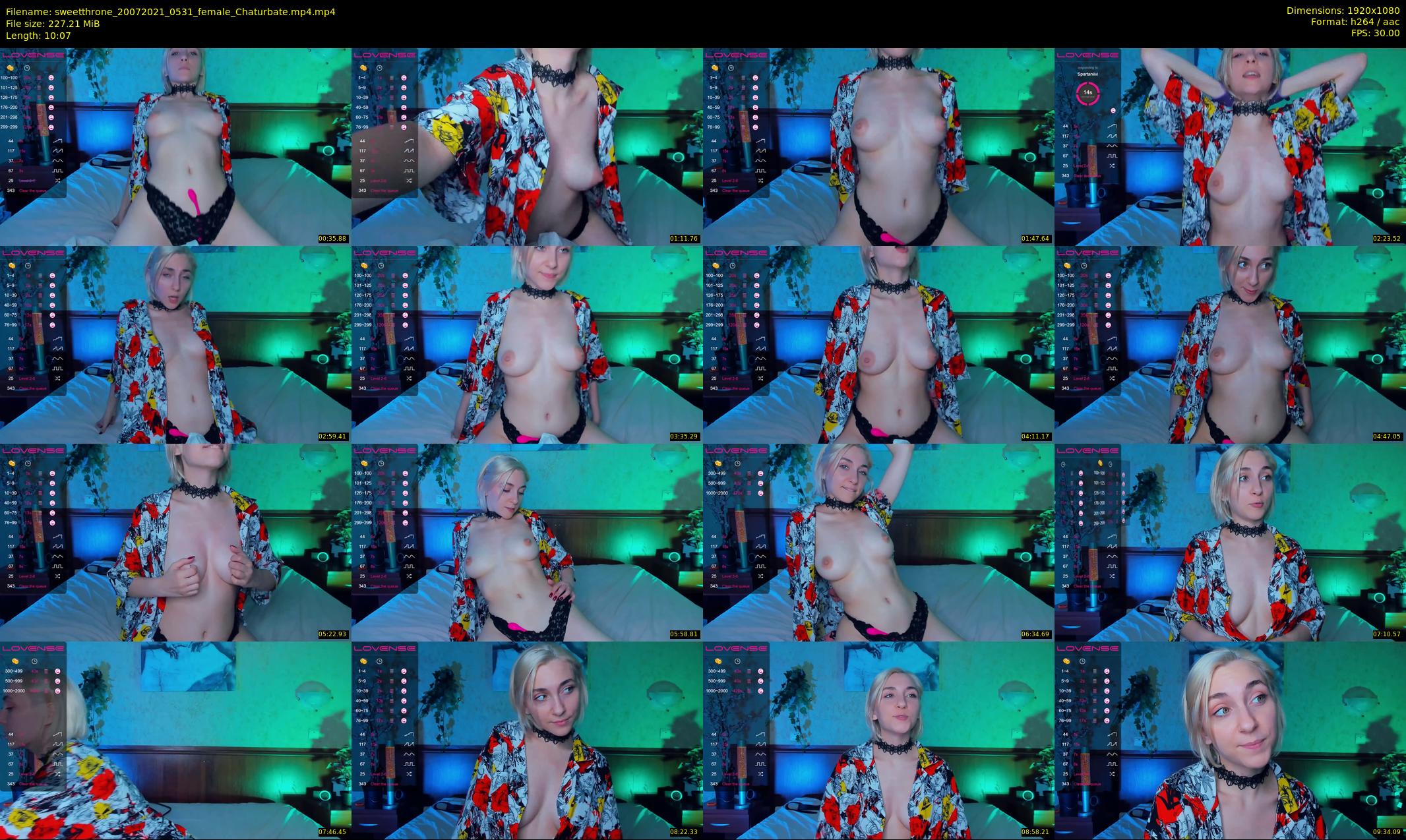sweetthrone — 11 minute Chaturbate couple cam show recording, 1080p, Jul 20, 2021