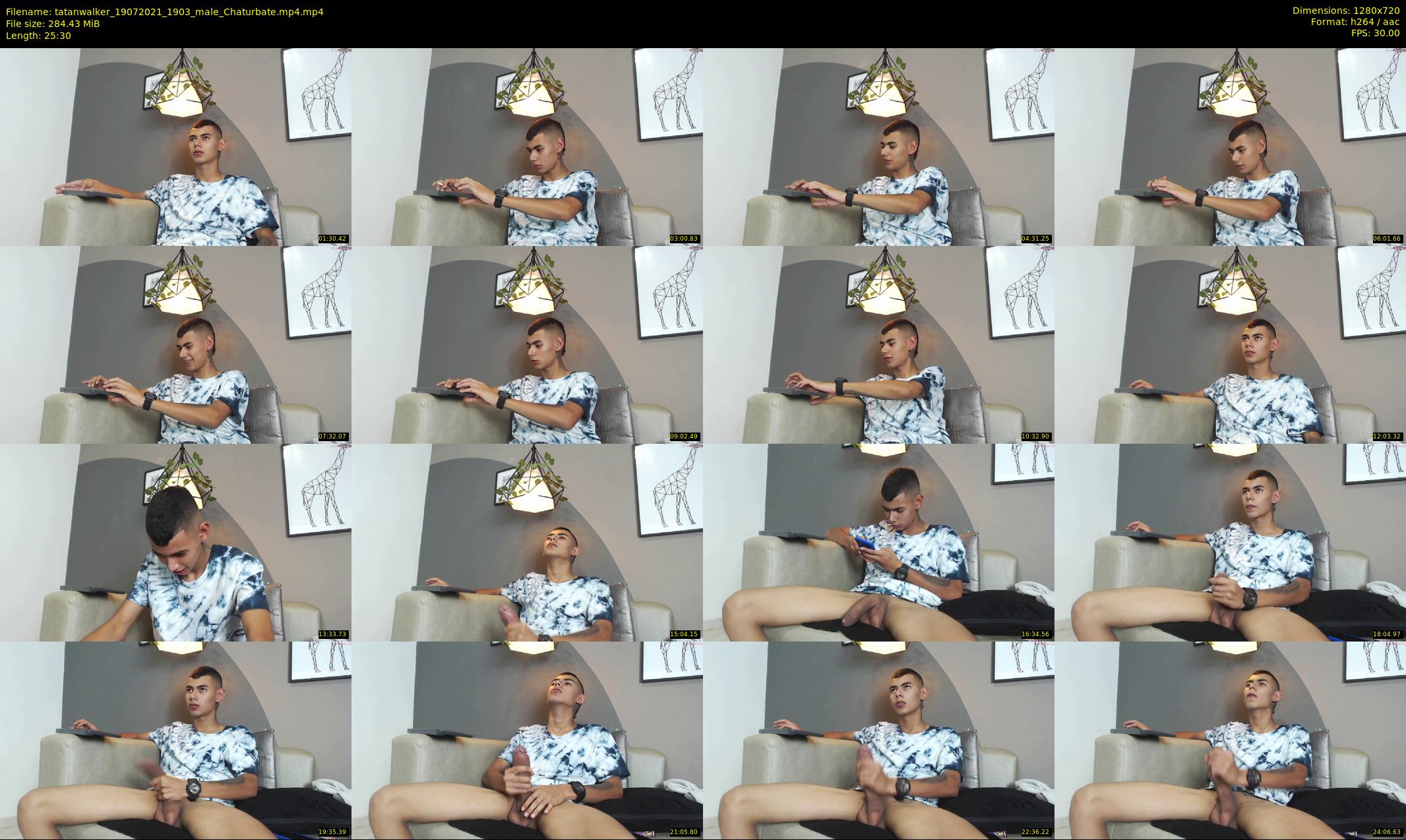 tatanwalker — 26 minute Chaturbate male cam show recording, 720p, Jul 19, 2021
