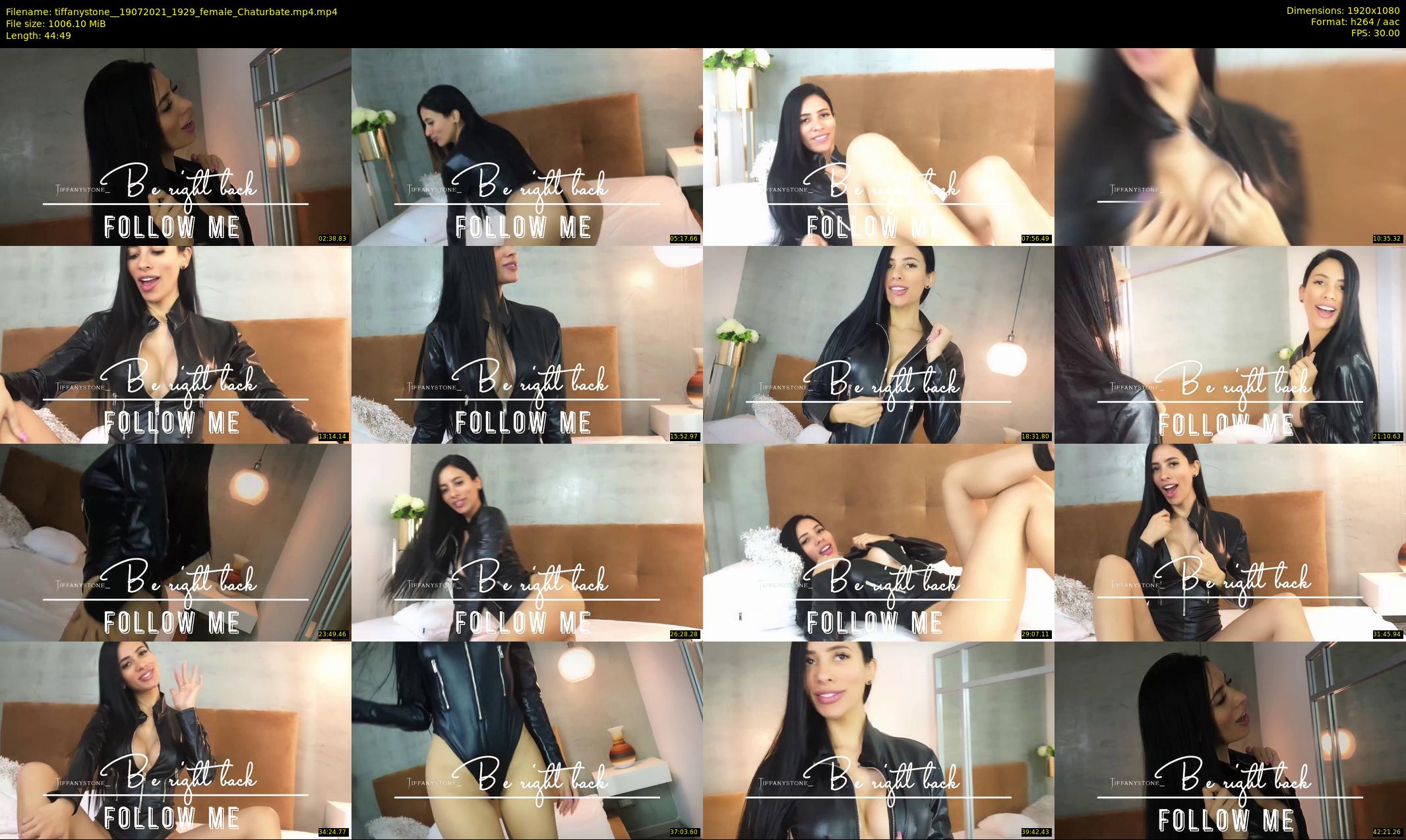 tiffanystone_ — 45 minute Chaturbate female cam show recording, 1080p, Jul 19, 2021
