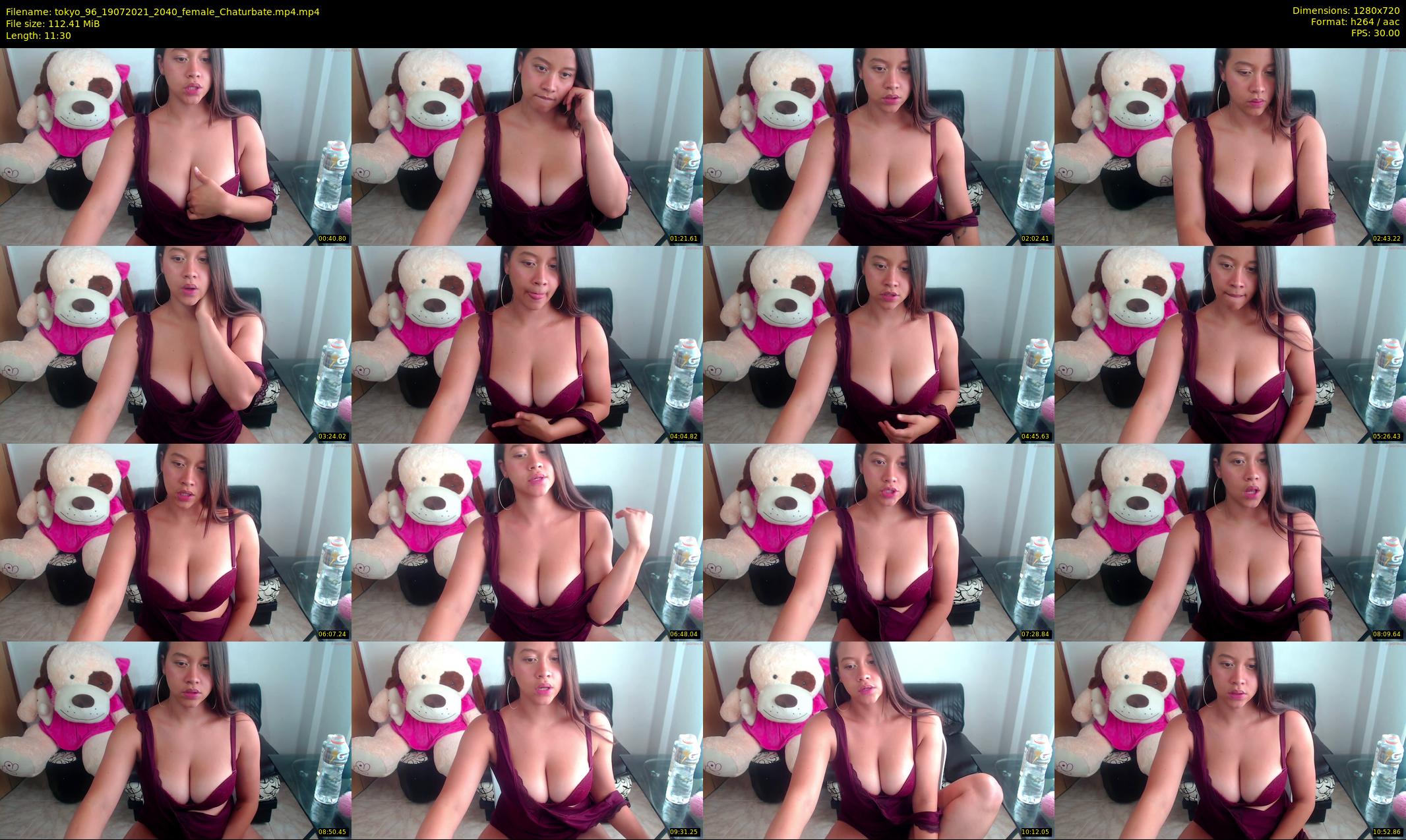 tokyo_96 — 12 minute Chaturbate female cam show recording, 720p, Jul 19, 2021
