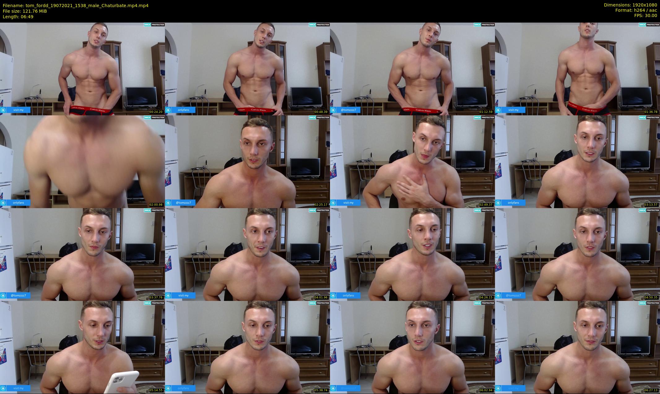 tom_fordd — 7 minute Chaturbate male cam show recording, 1080p, Jul 19, 2021