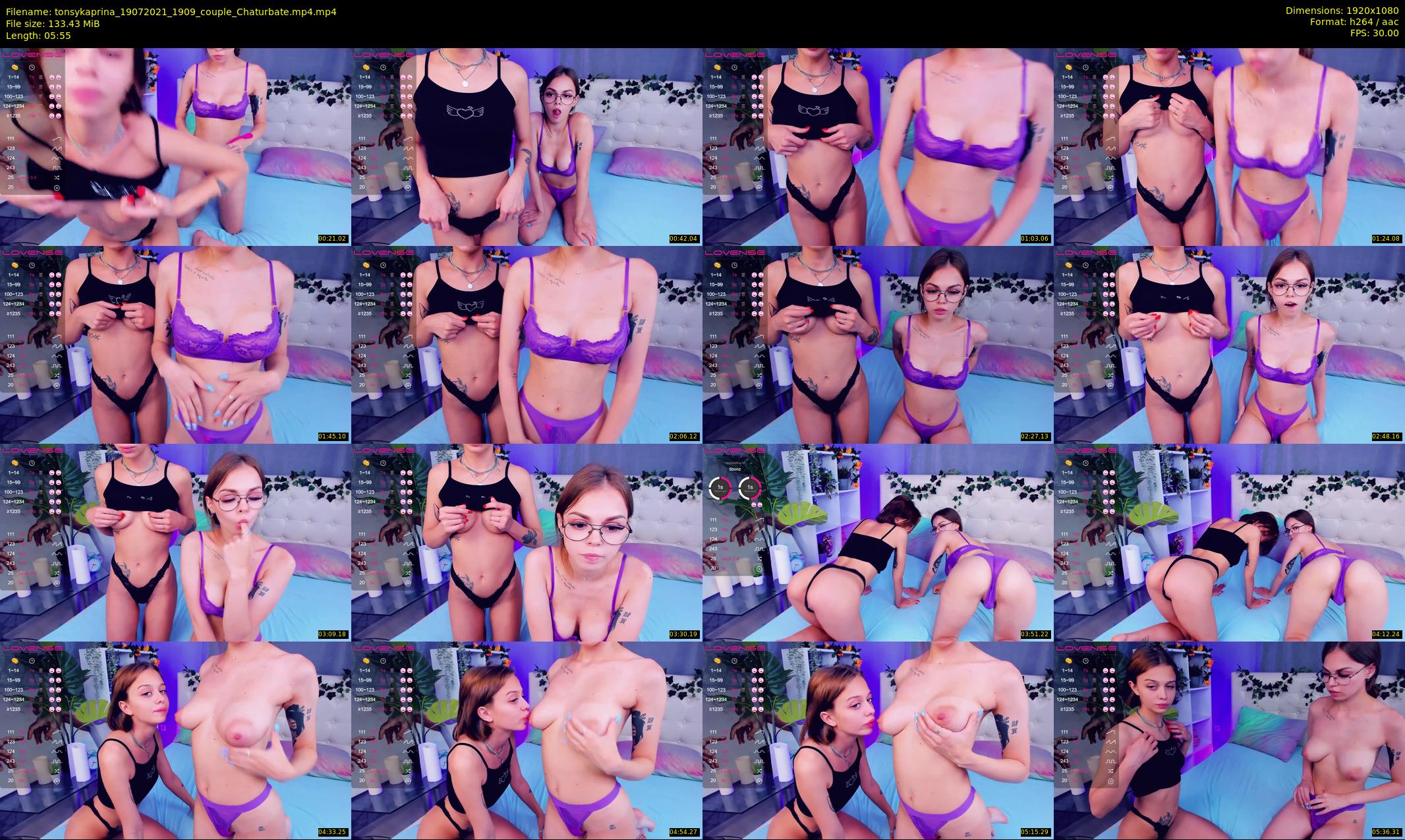 tonsykaprina — 6 minute Chaturbate couple cam show recording, 1080p, Jul 19, 2021