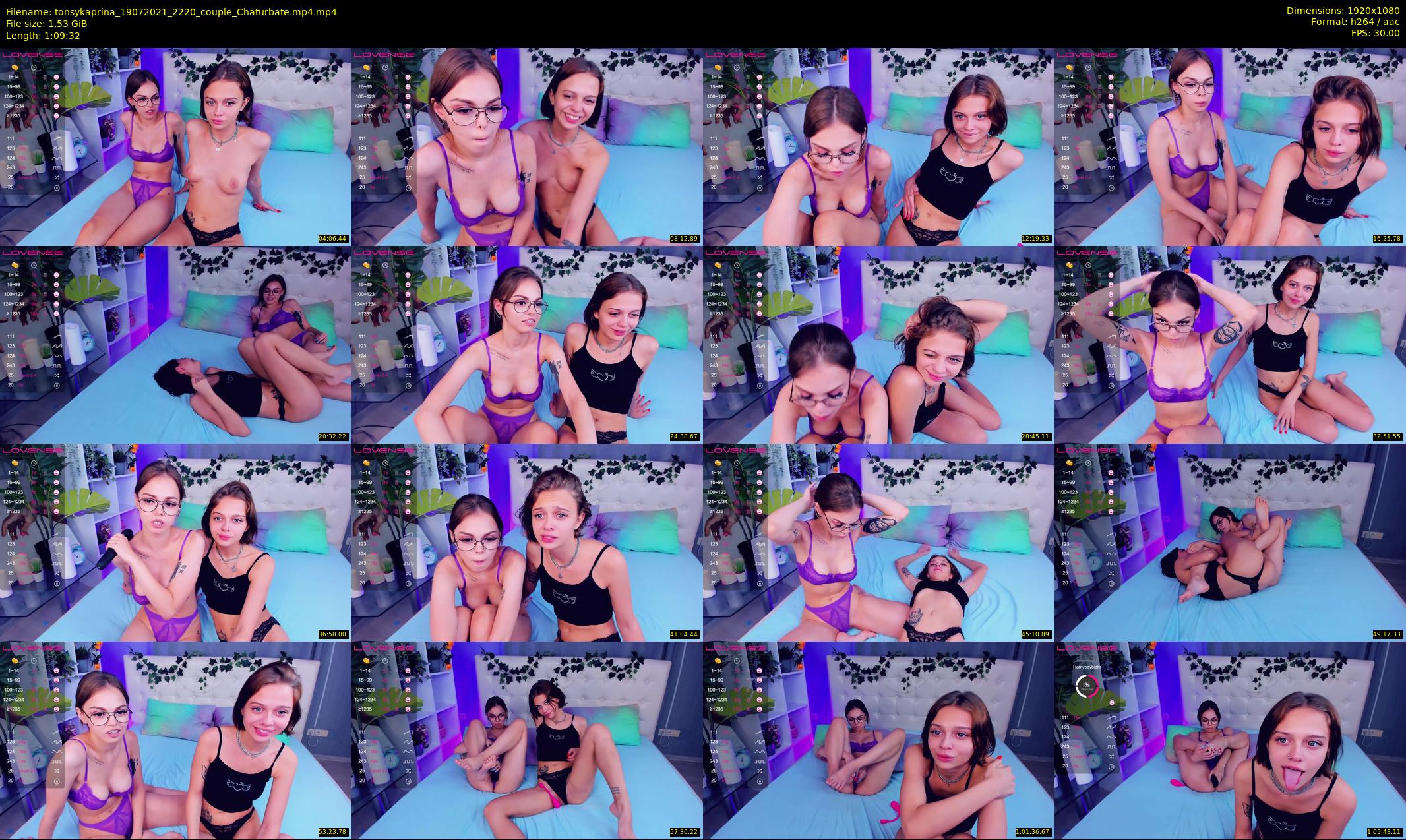 tonsykaprina — 70 minute Chaturbate couple cam show recording, 1080p, Jul 19, 2021