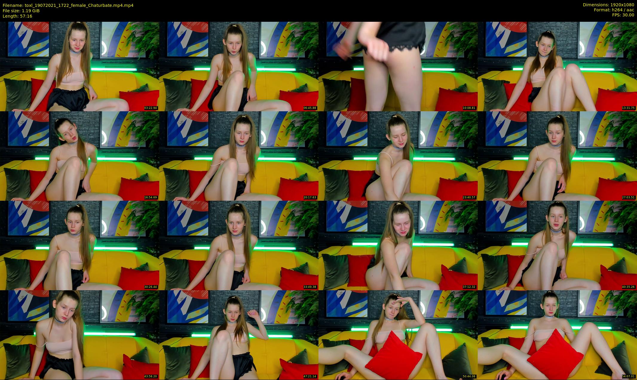 toxl — 58 minute Chaturbate female cam show recording, 1080p, Jul 19, 2021