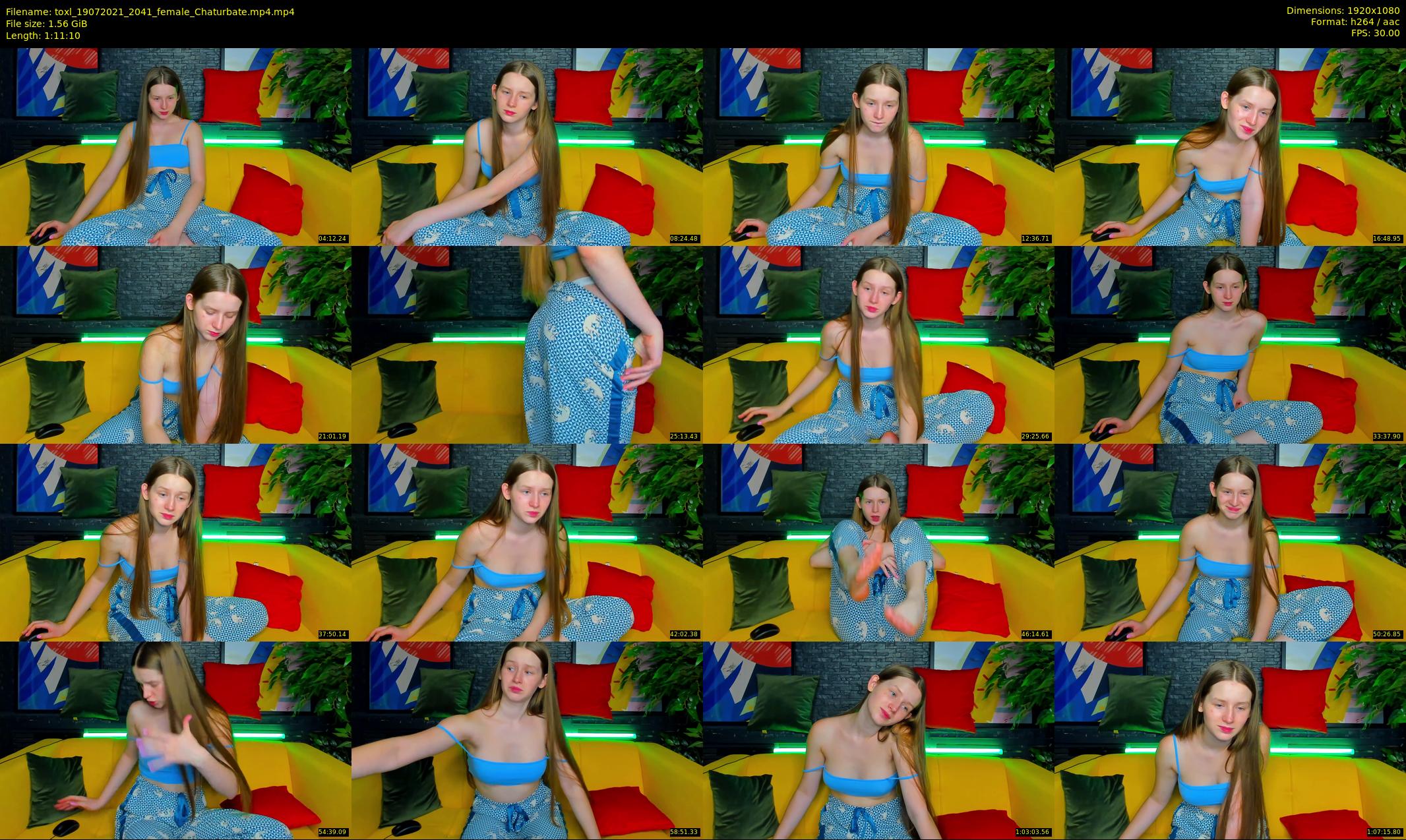 toxl — 72 minute Chaturbate female cam show recording, 1080p, Jul 19, 2021