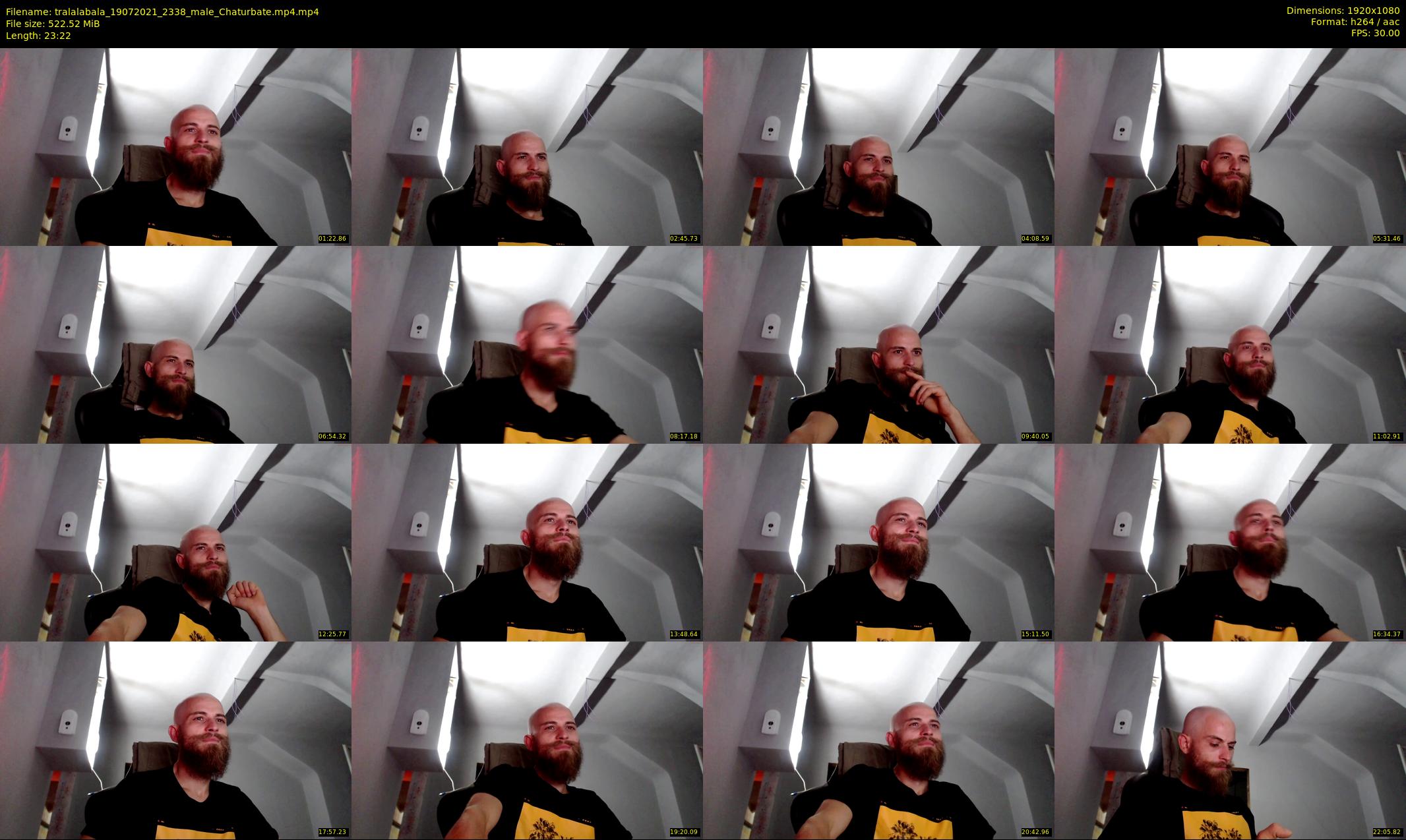 tralalabala — 24 minute Chaturbate male cam show recording, 1080p, Jul 19, 2021