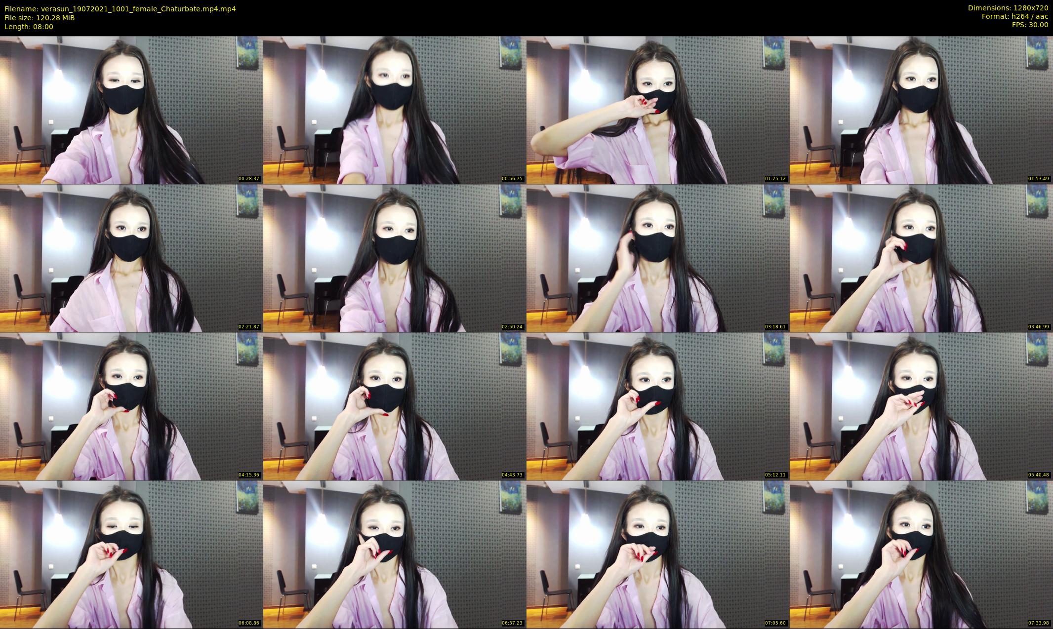 verasun — 8 minute Chaturbate female cam show recording, 720p, Jul 19, 2021