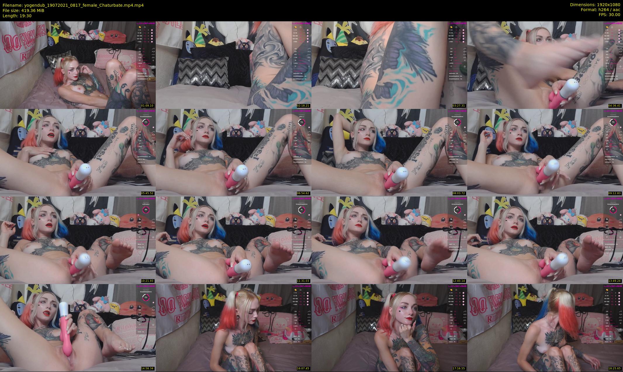 yogendub — 20 minute Chaturbate female cam show recording, 1080p, Jul 19, 2021