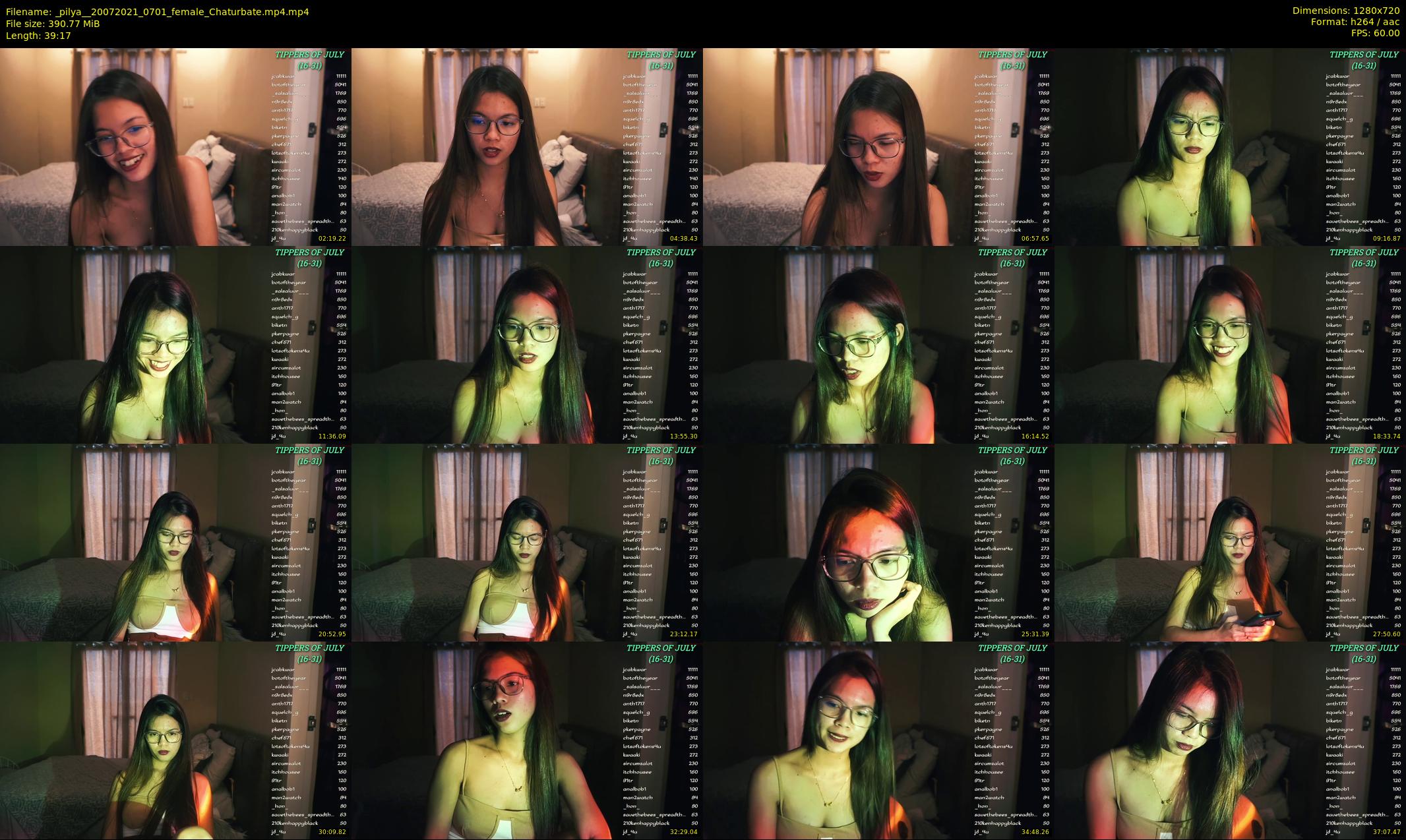 _pilya_ — 40 minute Chaturbate female cam show recording, 720p, Jul 20, 2021
