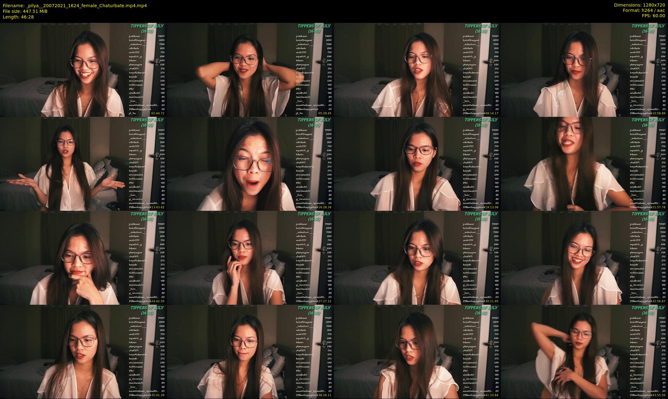 _pilya_ — 47 minute Chaturbate female cam show recording, 720p, Jul 20, 2021