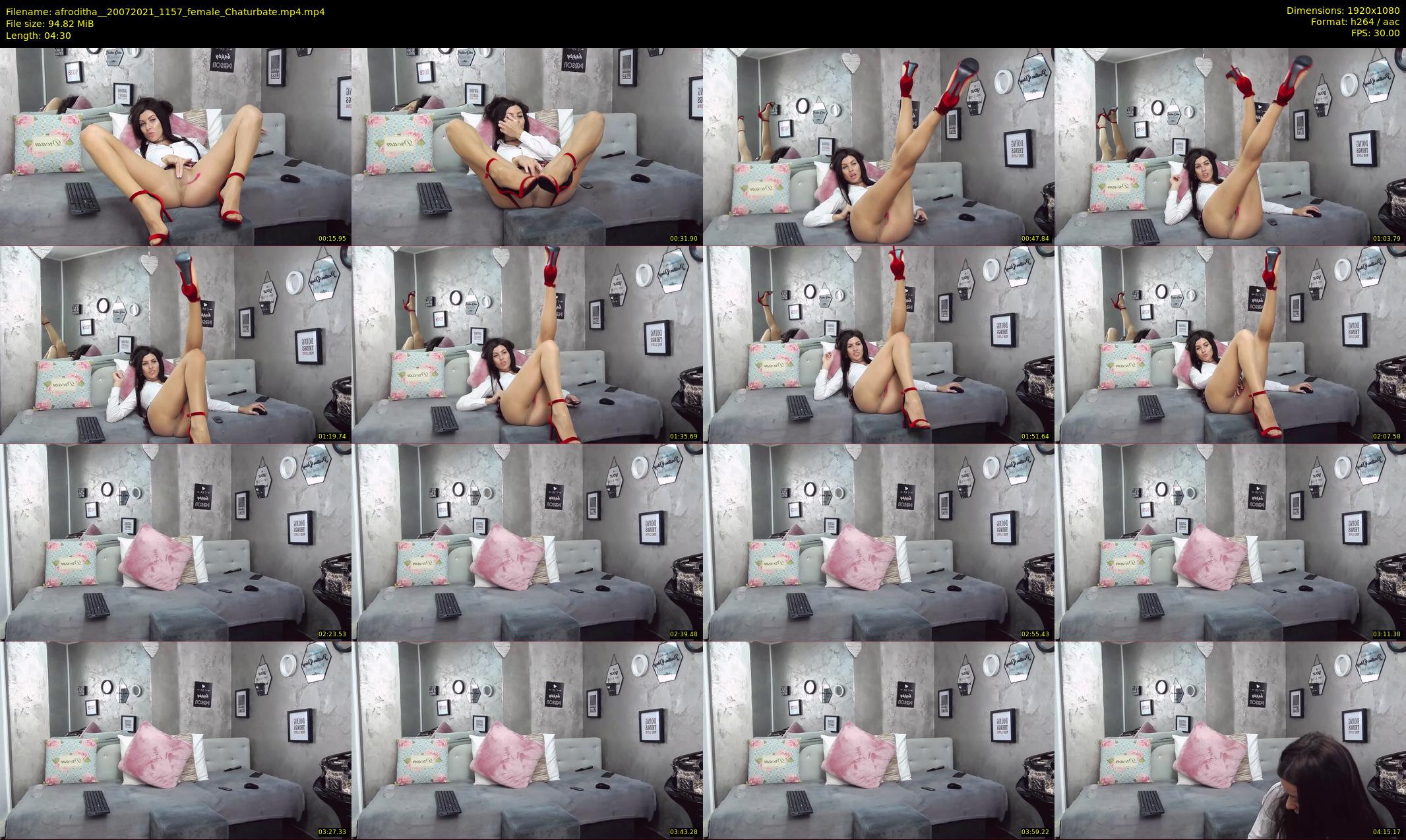afroditha_ — 5 minute Chaturbate female cam show recording, 1080p, Jul 20, 2021
