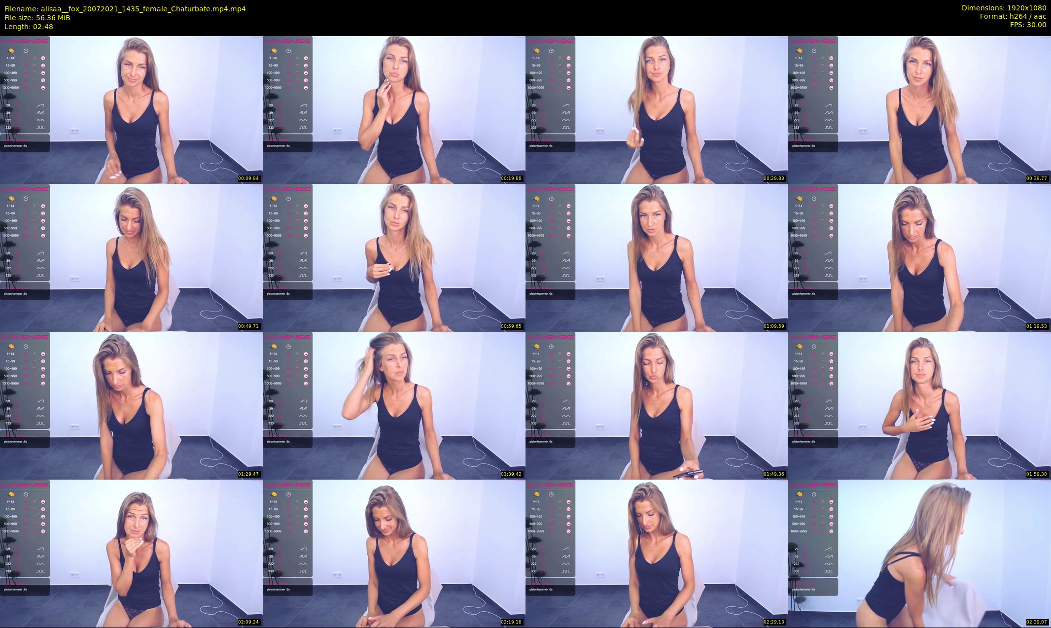 alisaa__fox — 3 minute Chaturbate female cam show recording, 1080p, Jul 20, 2021