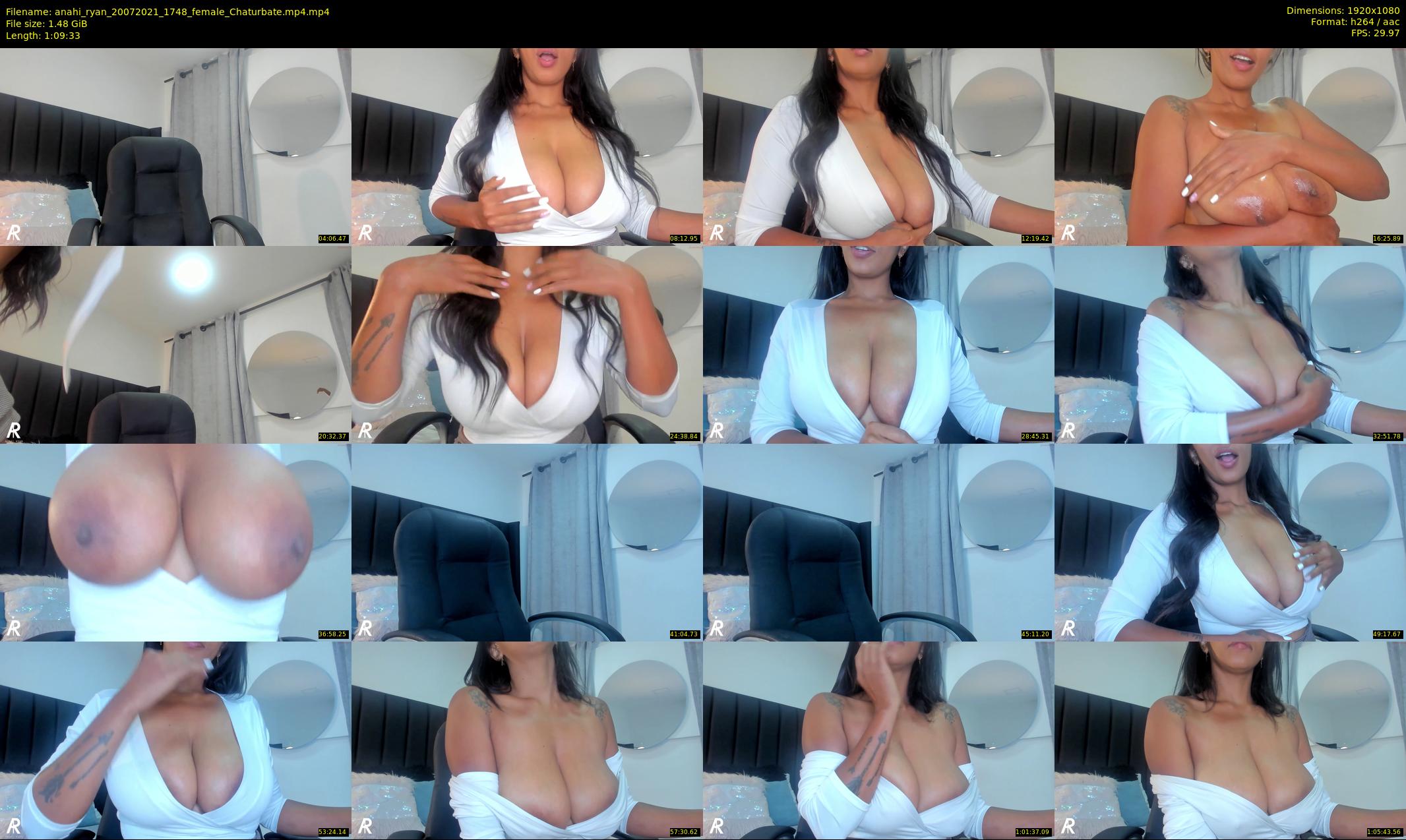 anahi_ryan — 70 minute Chaturbate female cam show recording, 1080p, Jul 20, 2021