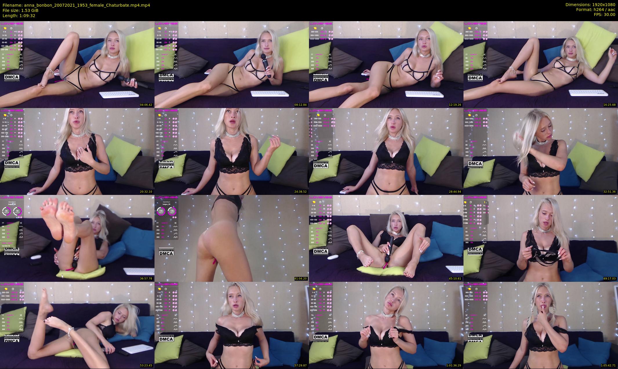 anna_bonbon — 70 minute Chaturbate female cam show recording, 1080p, Jul 20, 2021