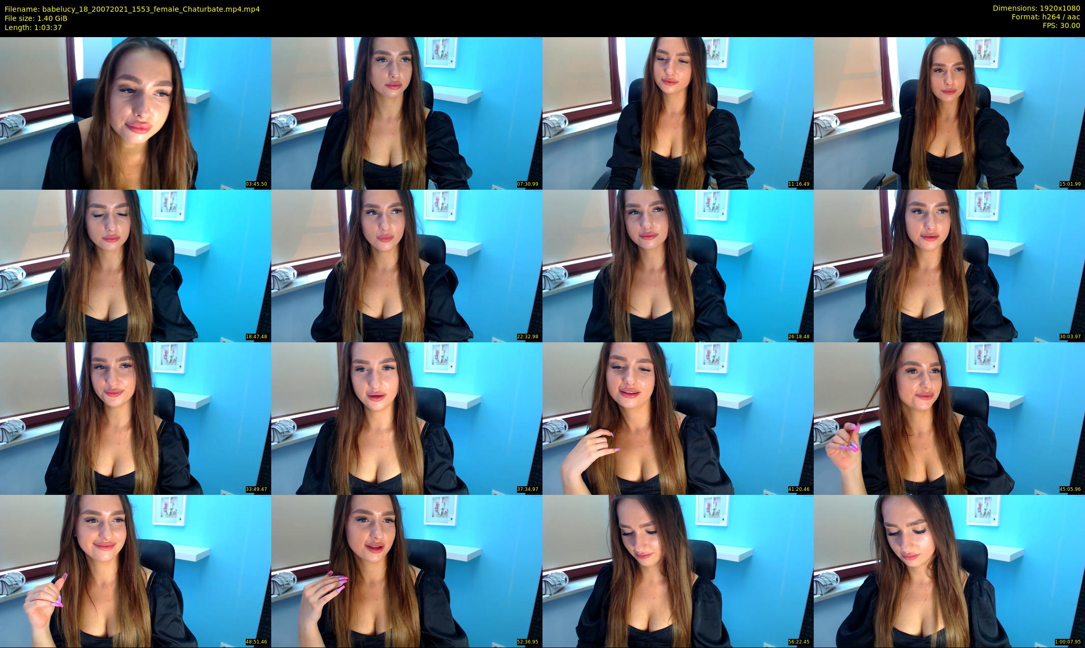 babelucy_18 — 64 minute Chaturbate female cam show recording, 1080p, Jul 20, 2021