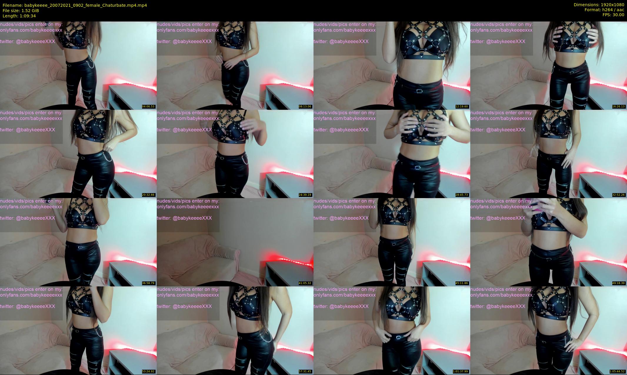 babykeeee — 70 minute Chaturbate female cam show recording, 1080p, Jul 20, 2021