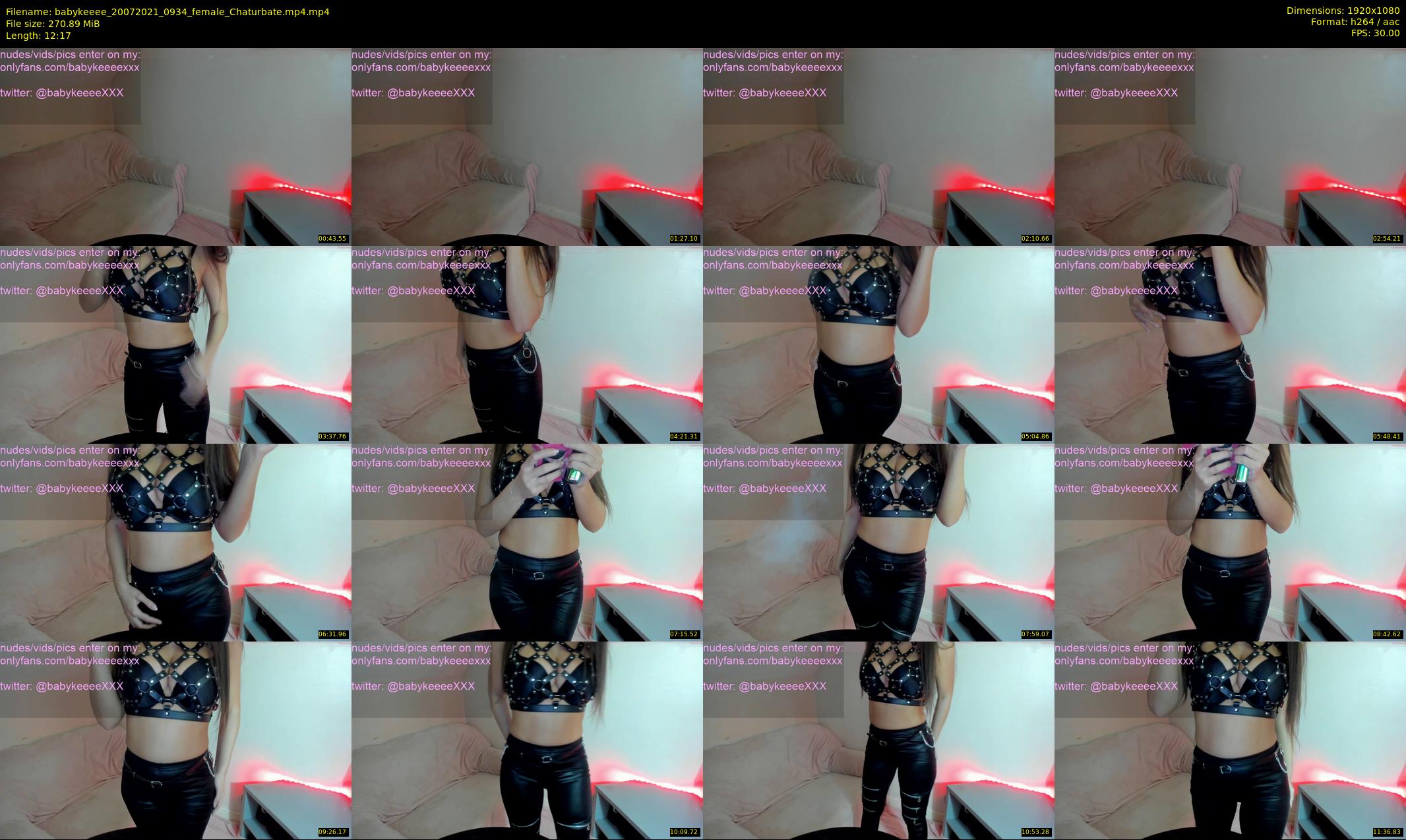 babykeeee — 13 minute Chaturbate female cam show recording, 1080p, Jul 20, 2021