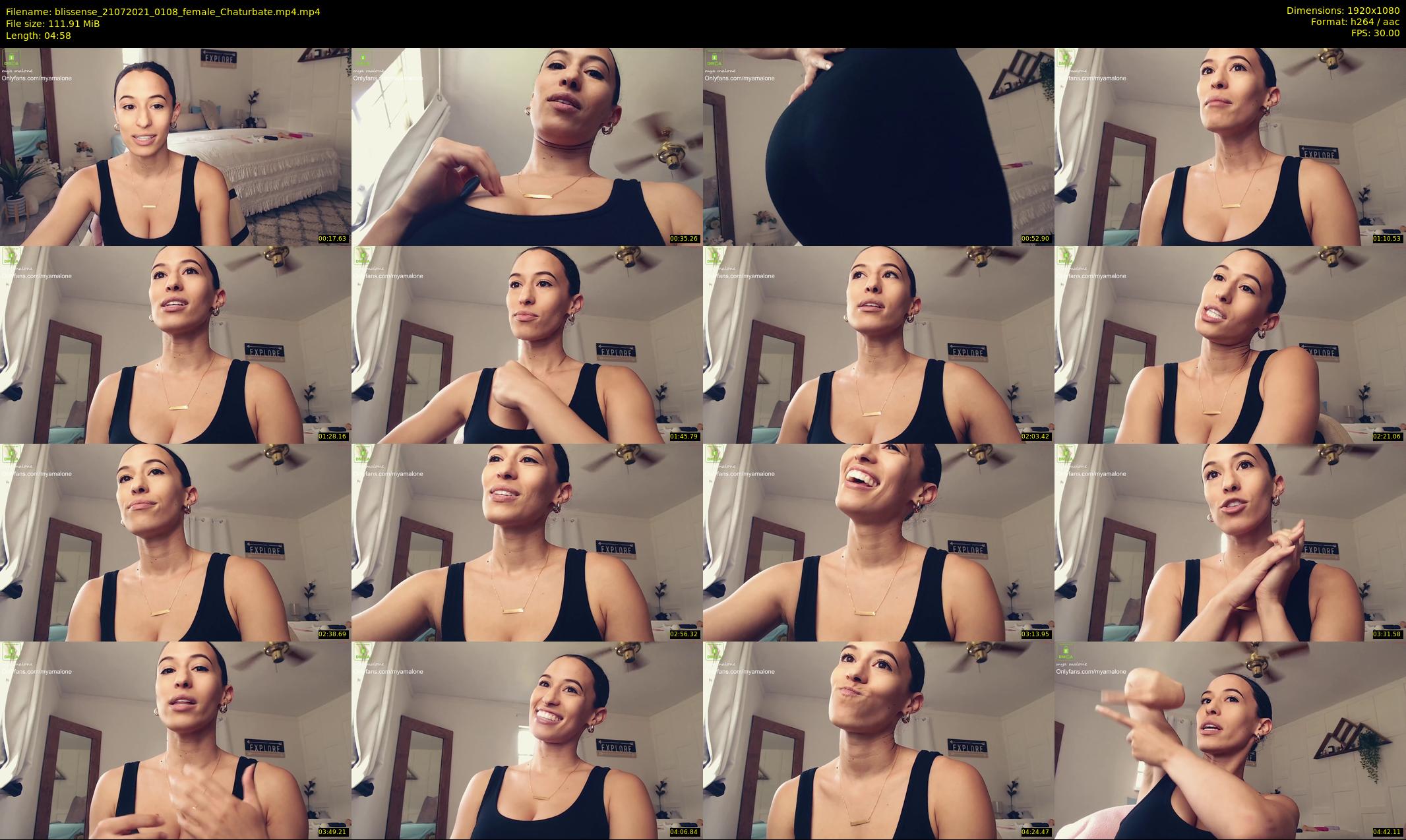 blissense — 5 minute Chaturbate female cam show recording, 1080p, Jul 21, 2021