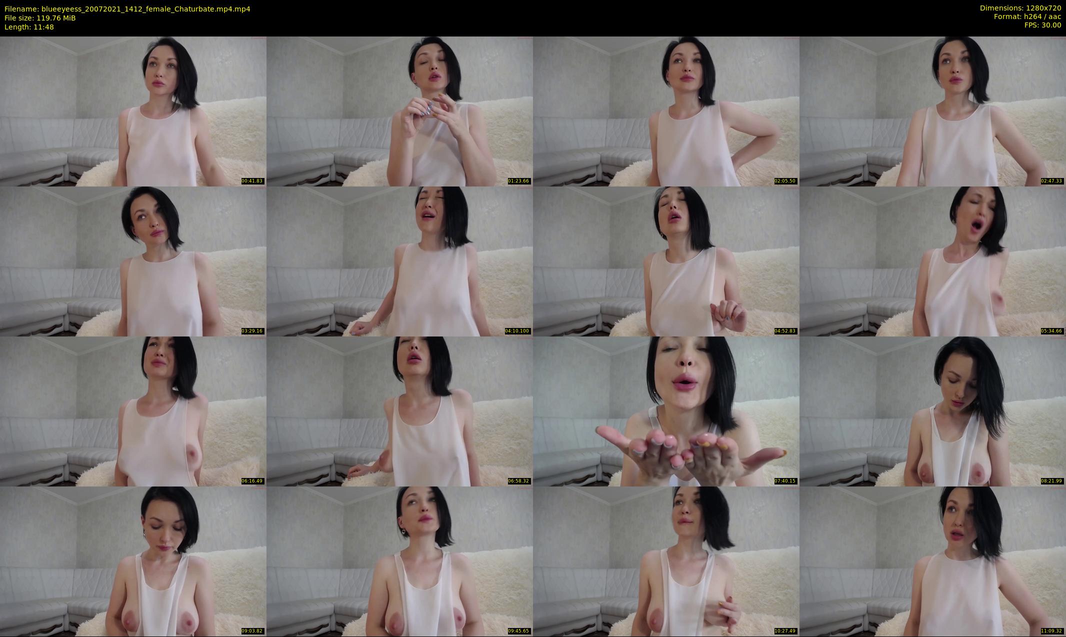 blueeyeess — 12 minute Chaturbate female cam show recording, 720p, Jul 20, 2021