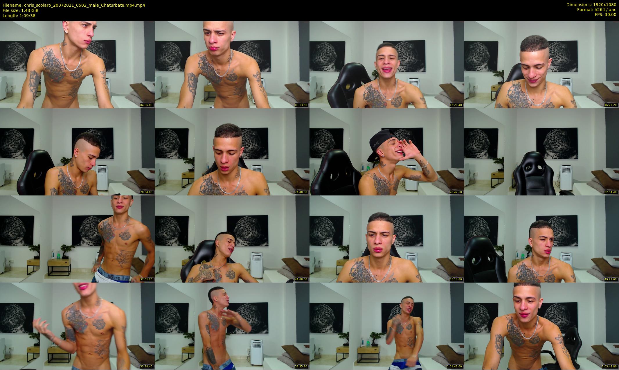 chris_scolaro — 70 minute Chaturbate male cam show recording, 1080p, Jul 20, 2021