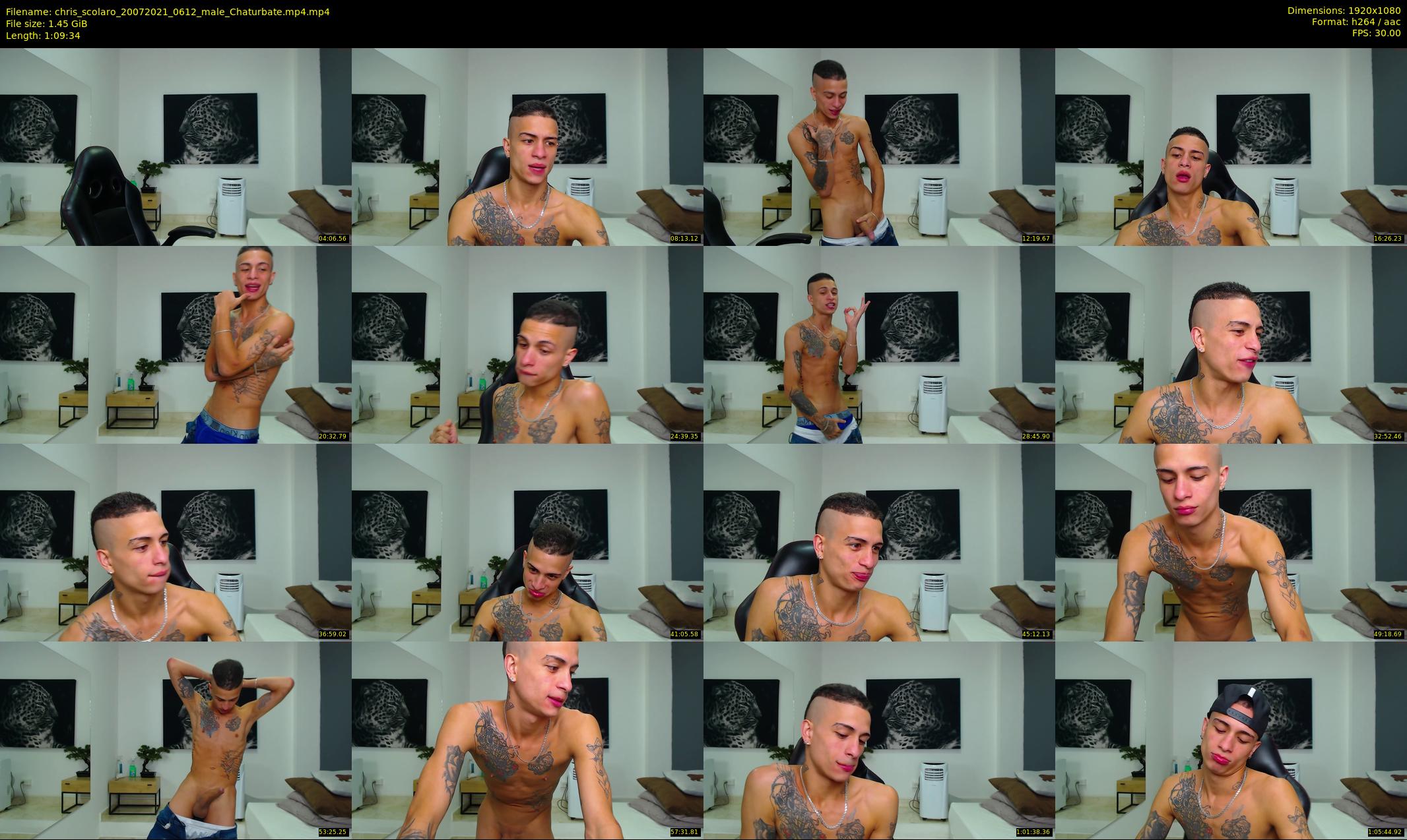 chris_scolaro — 70 minute Chaturbate male cam show recording, 1080p, Jul 20, 2021