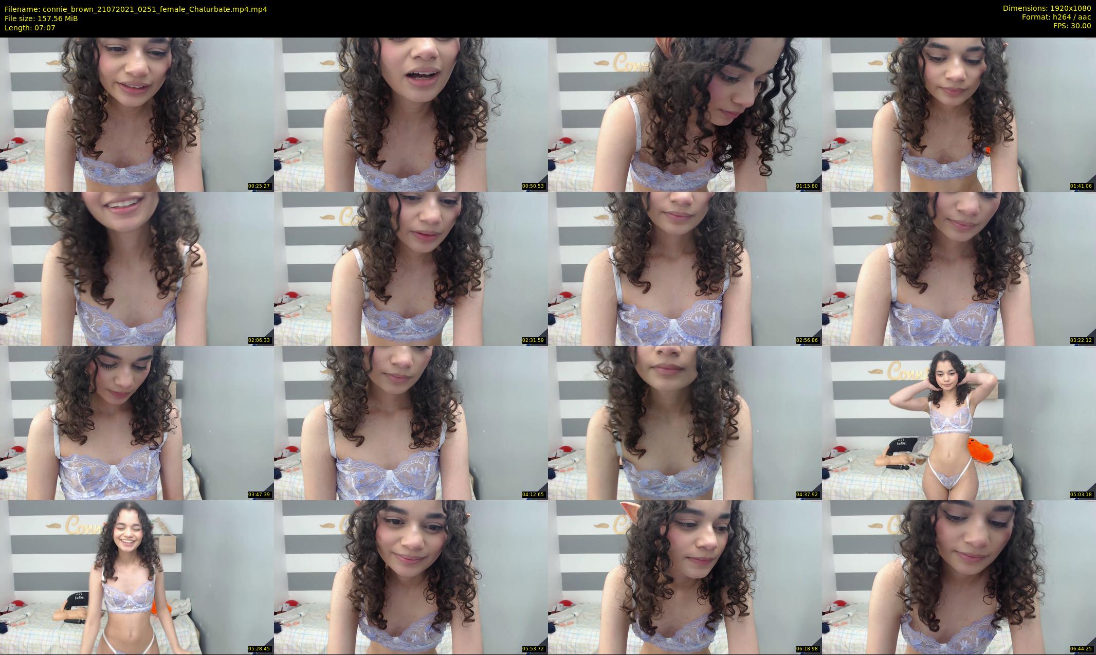 connie_brown — 8 minute Chaturbate female cam show recording, 1080p, Jul 21, 2021