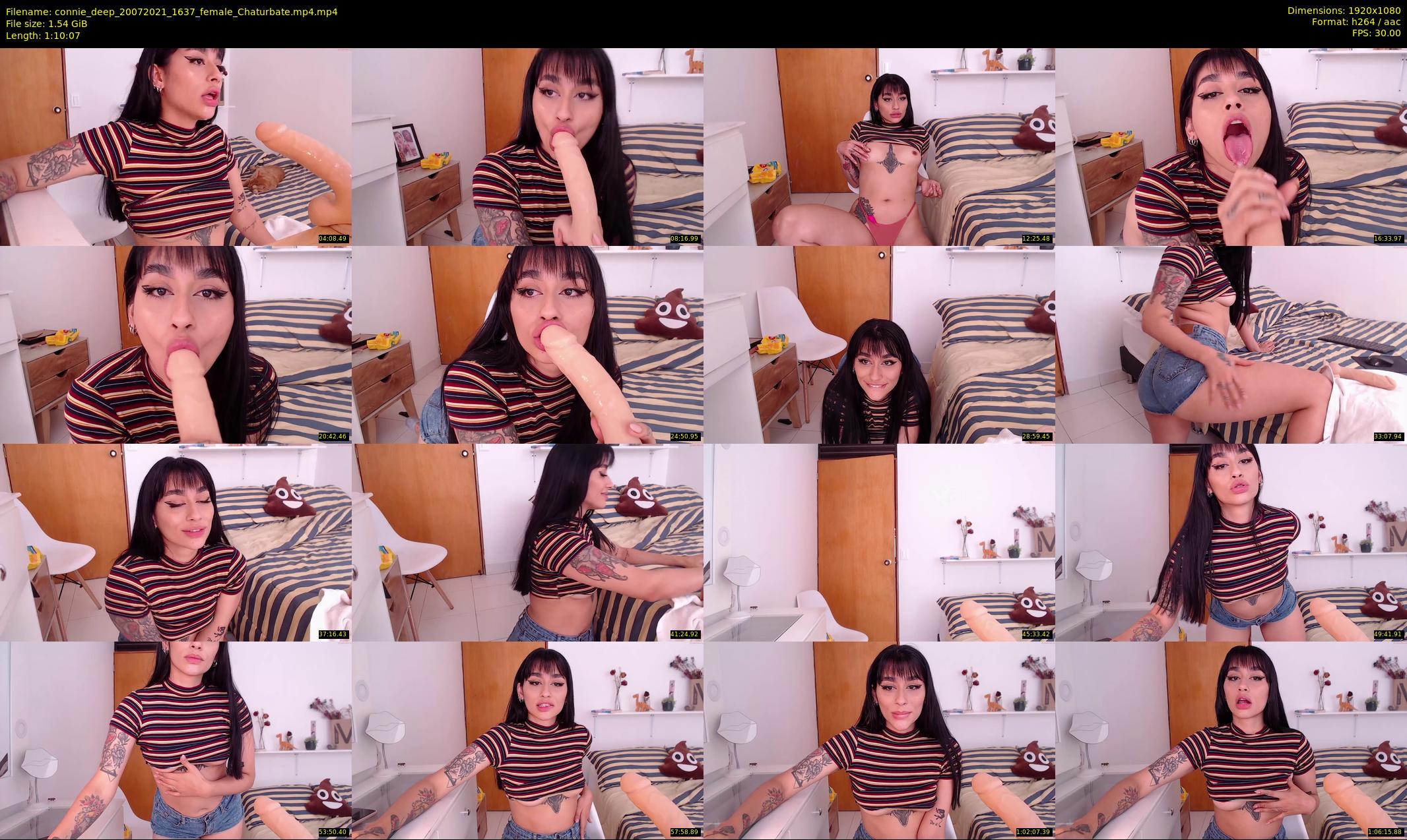 connie_deep — 71 minute Chaturbate female cam show recording, 1080p, Jul 20, 2021