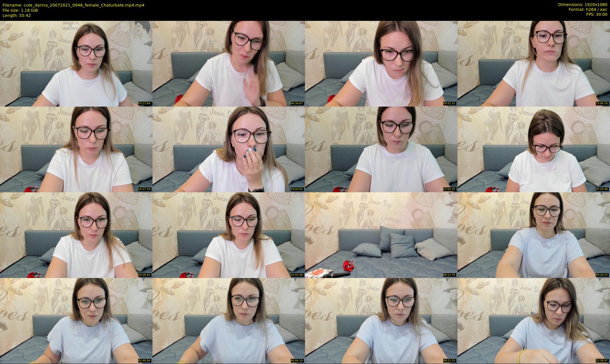 cute_darina — 56 minute Chaturbate female cam show recording, 1080p, Jul 20, 2021