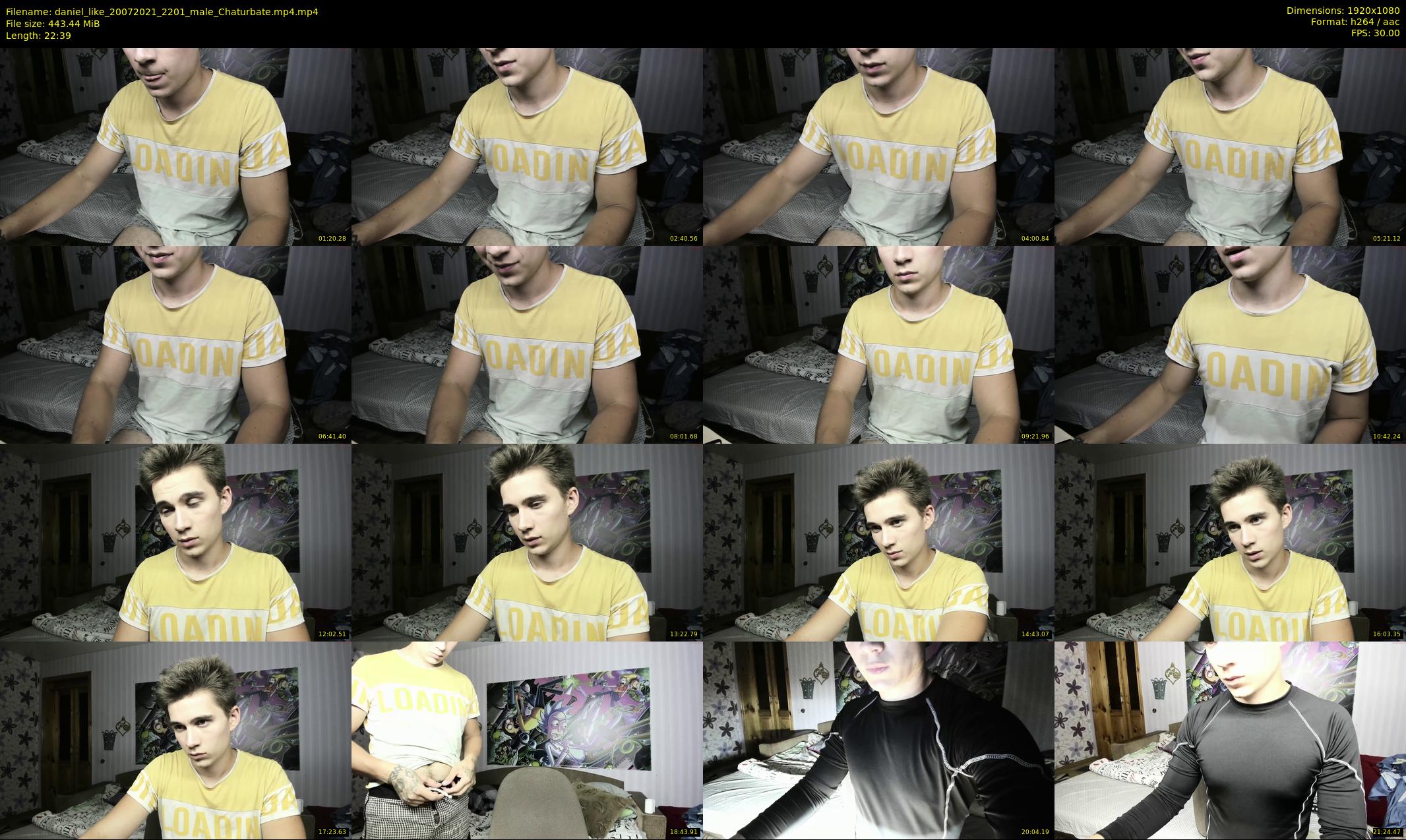 daniel_like — 23 minute Chaturbate male cam show recording, 1080p, Jul 20, 2021