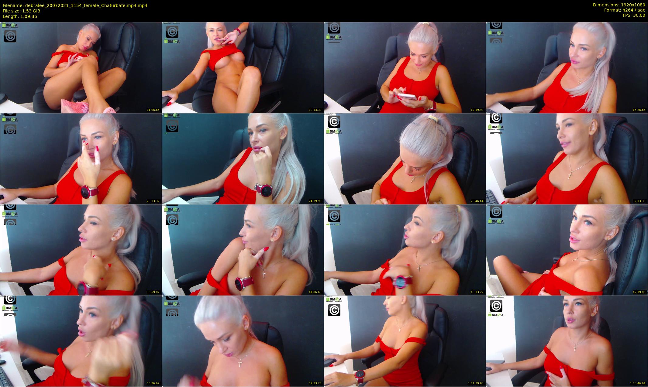 debralee — 70 minute Chaturbate female cam show recording, 1080p, Jul 20, 2021