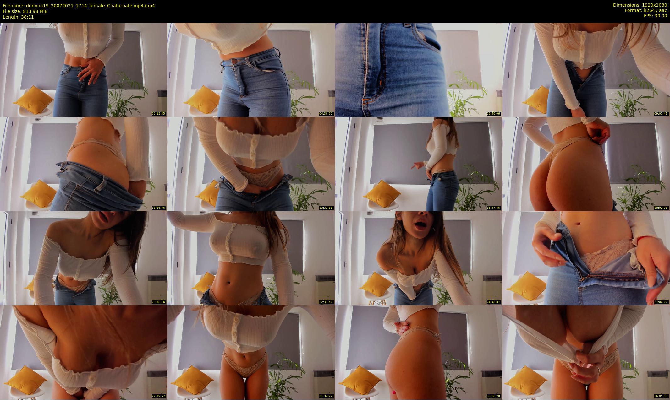 donnna19 — 39 minute Chaturbate female cam show recording, 1080p, Jul 20, 2021