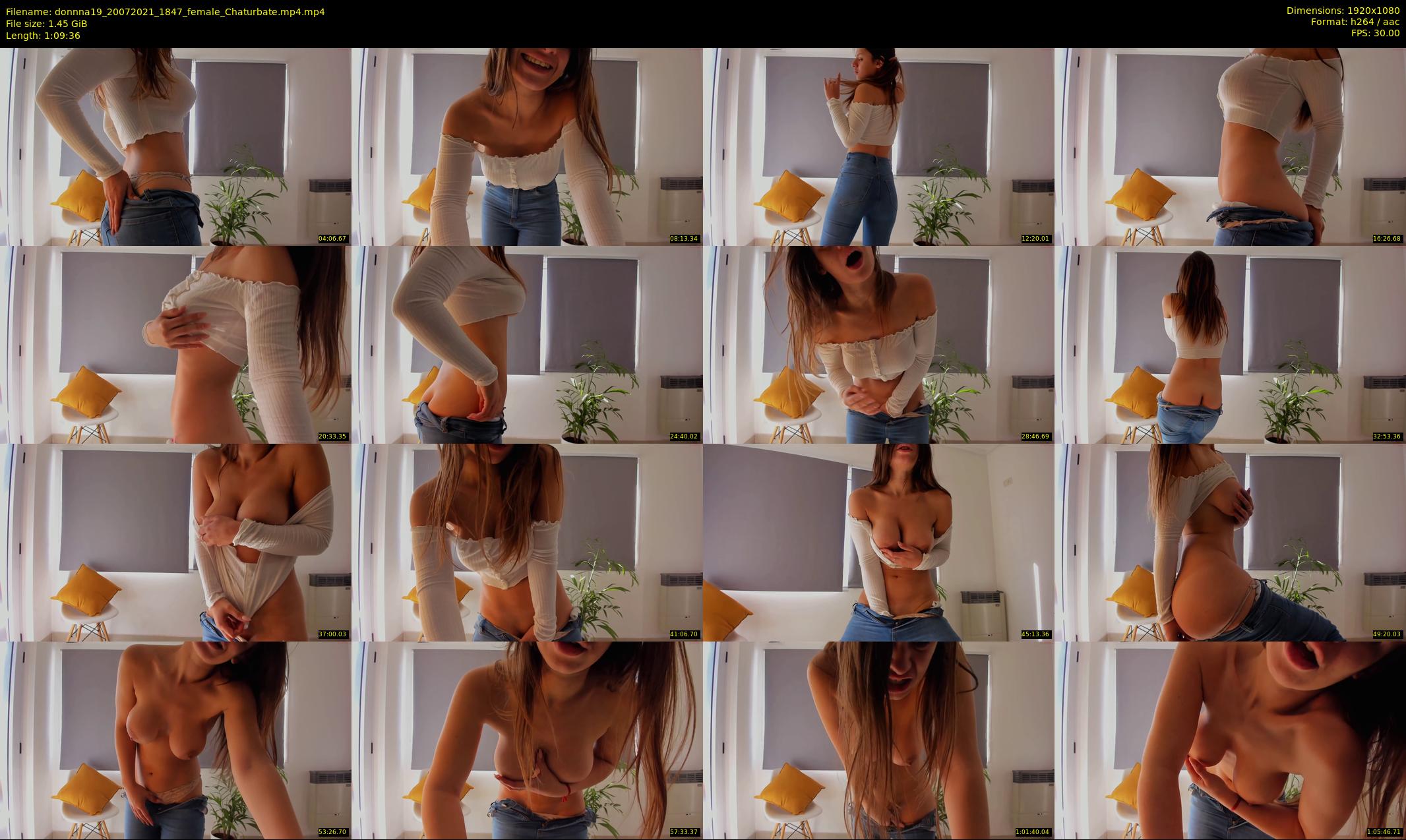 donnna19 — 70 minute Chaturbate female cam show recording, 1080p, Jul 20, 2021