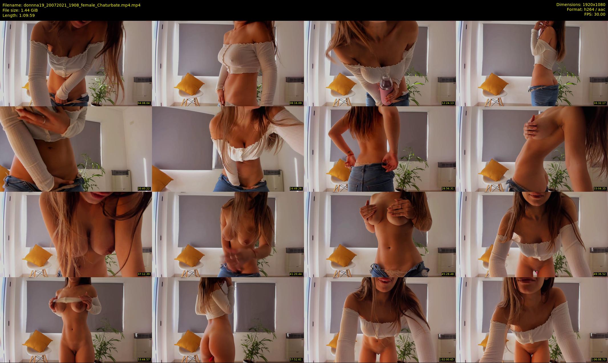 donnna19 — 70 minute Chaturbate female cam show recording, 1080p, Jul 20, 2021
