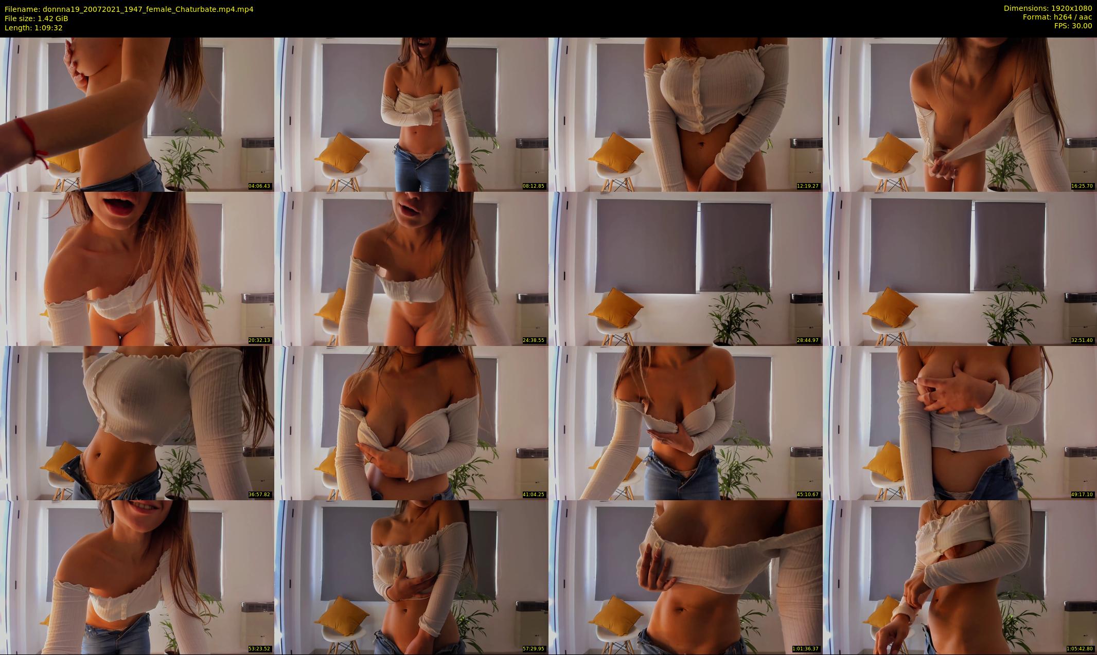 donnna19 — 70 minute Chaturbate female cam show recording, 1080p, Jul 20, 2021