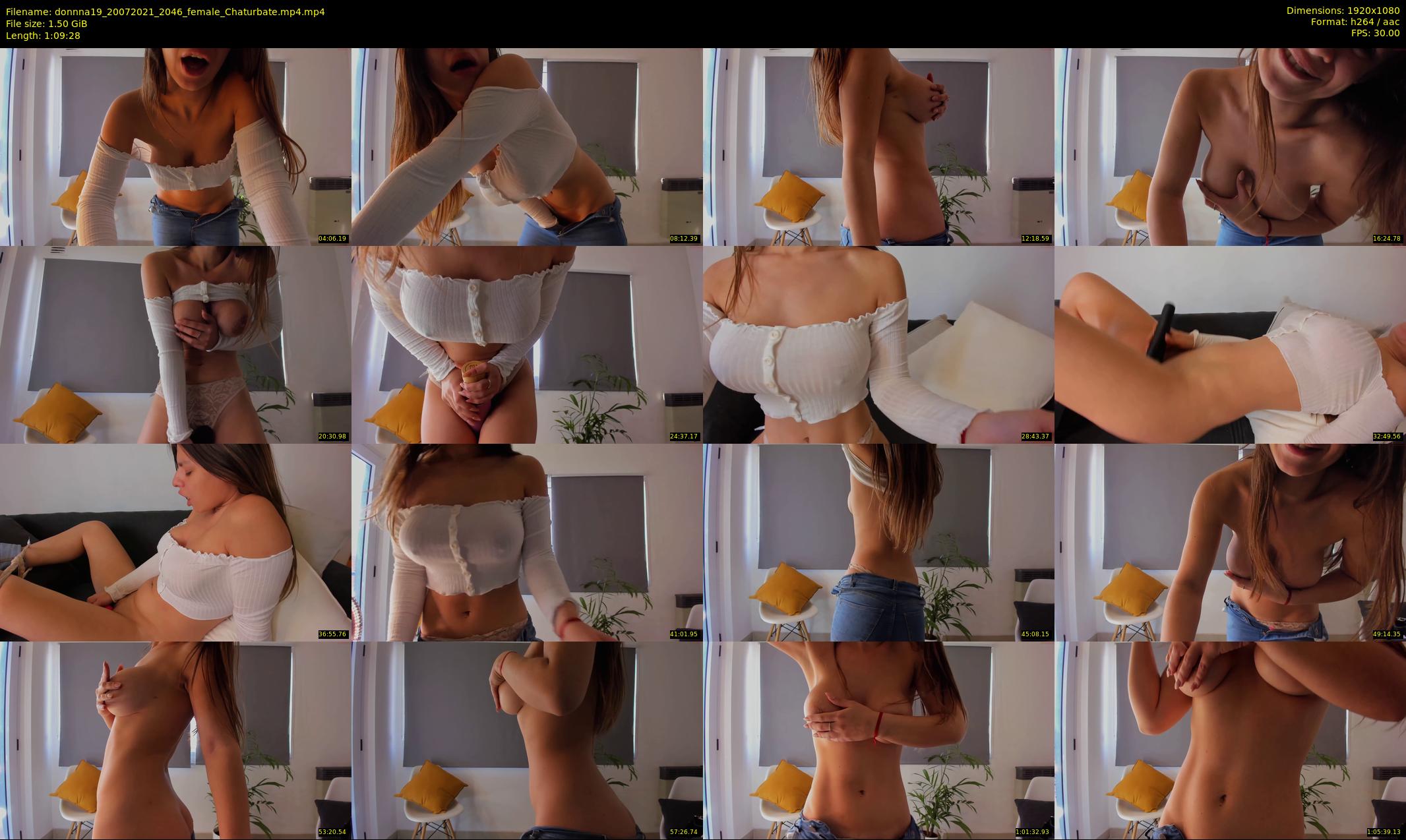 donnna19 — 70 minute Chaturbate female cam show recording, 1080p, Jul 20, 2021