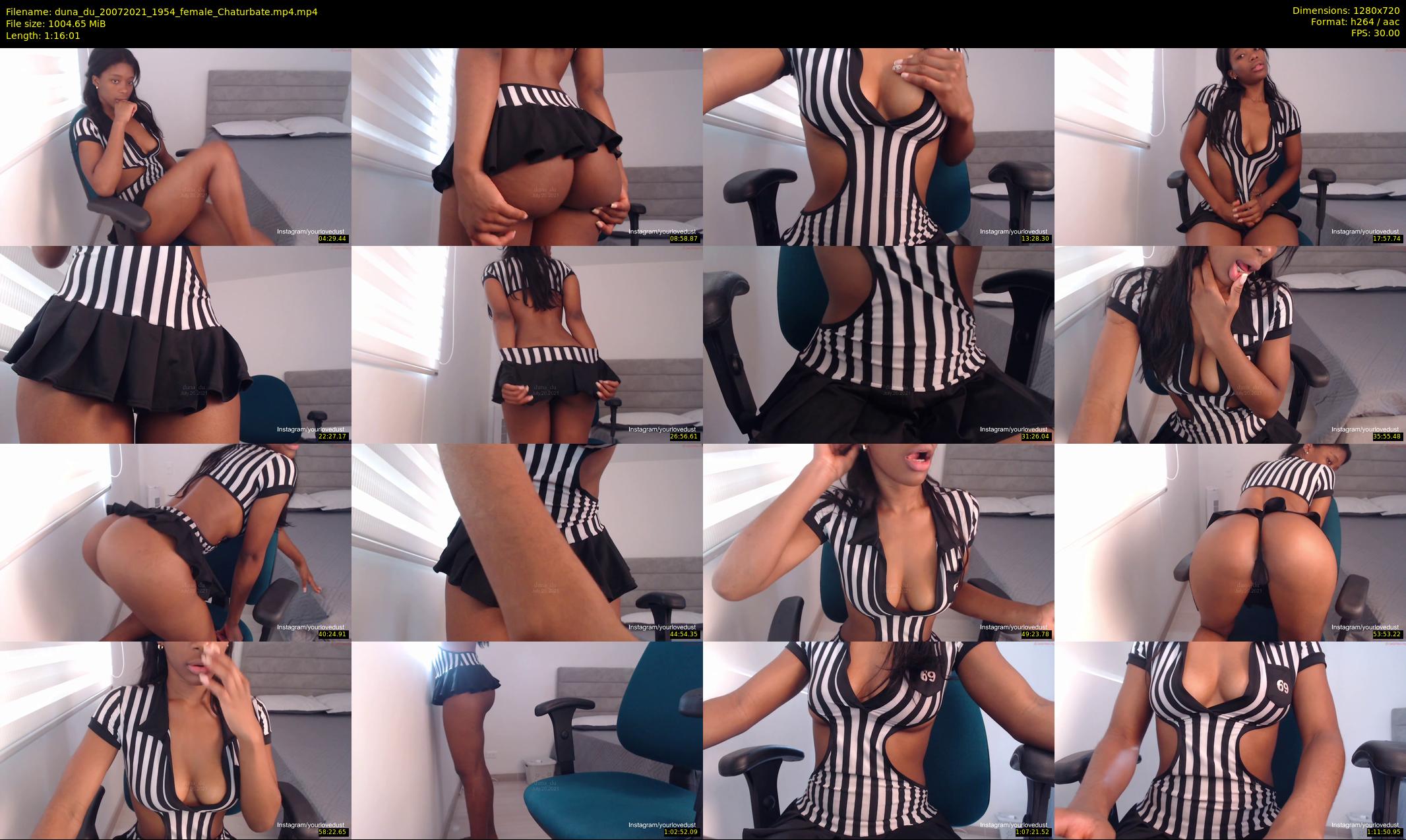 duna_du — 77 minute Chaturbate female cam show recording, 720p, Jul 20, 2021