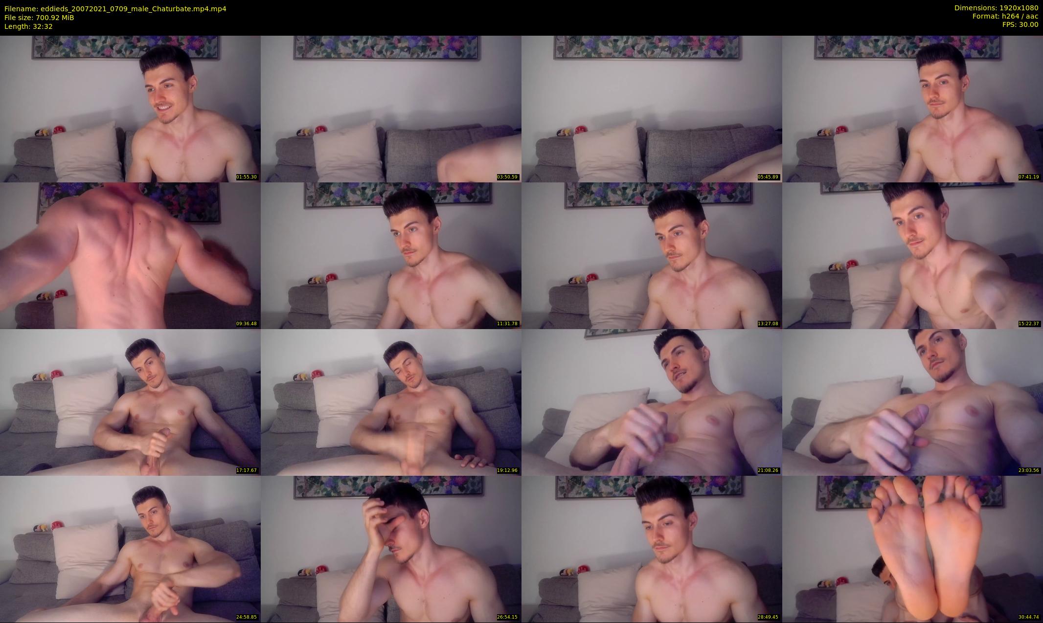 eddieds — 33 minute Chaturbate male cam show recording, 1080p, Jul 20, 2021